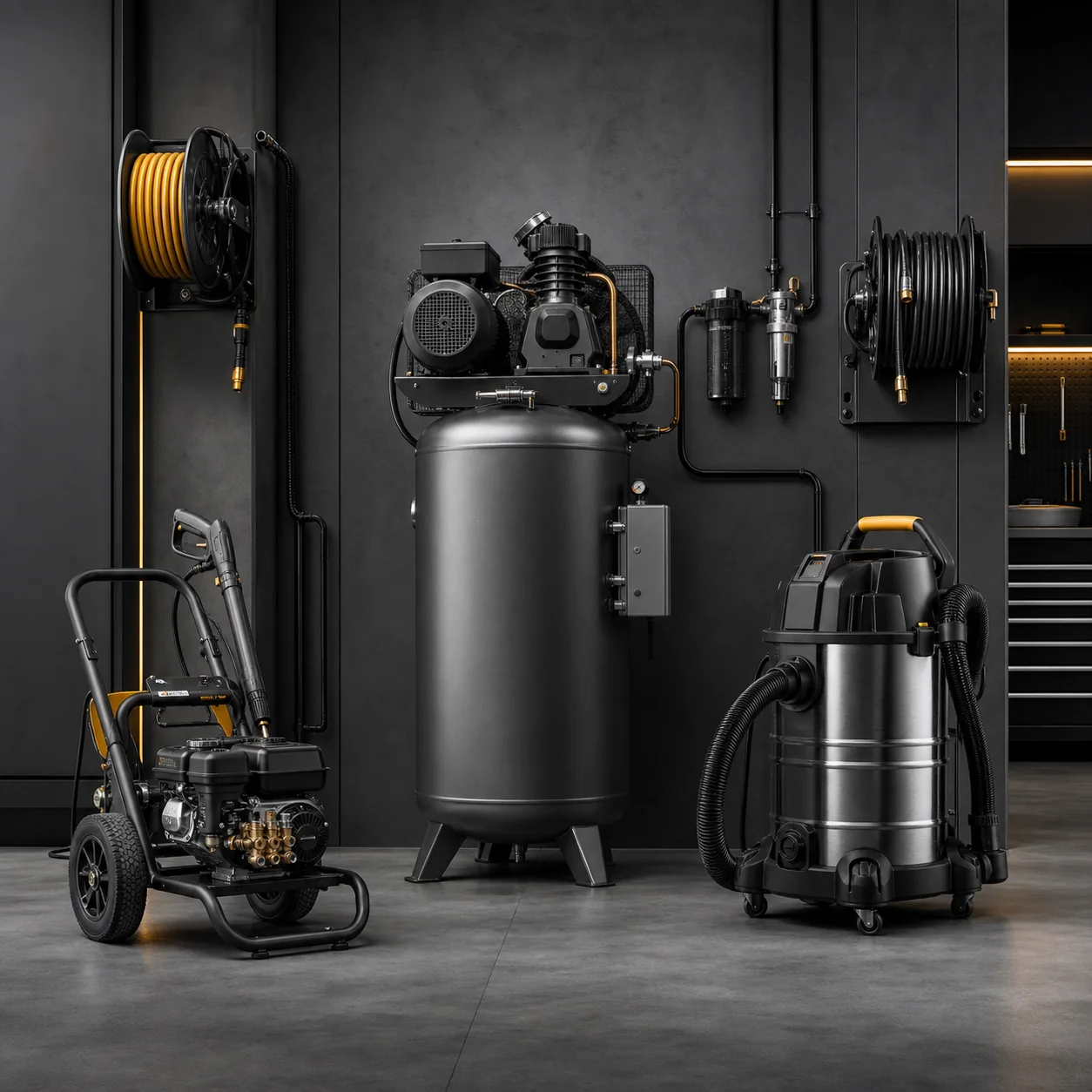 Air and cleaning equipment