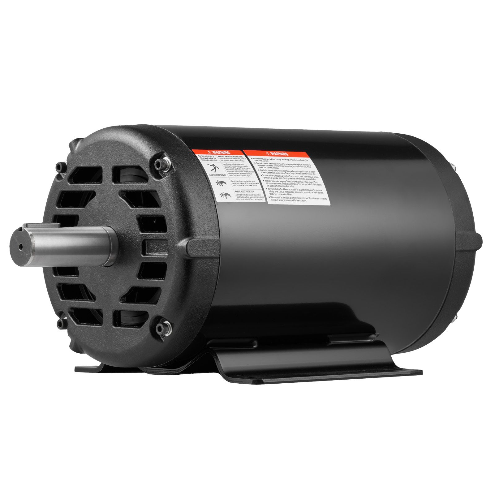 10 HP Electric Motor, 1770RPM Air Compressor Motor, CW/CCW Rotation, 1.375 Inch Shaft Diameter view 1