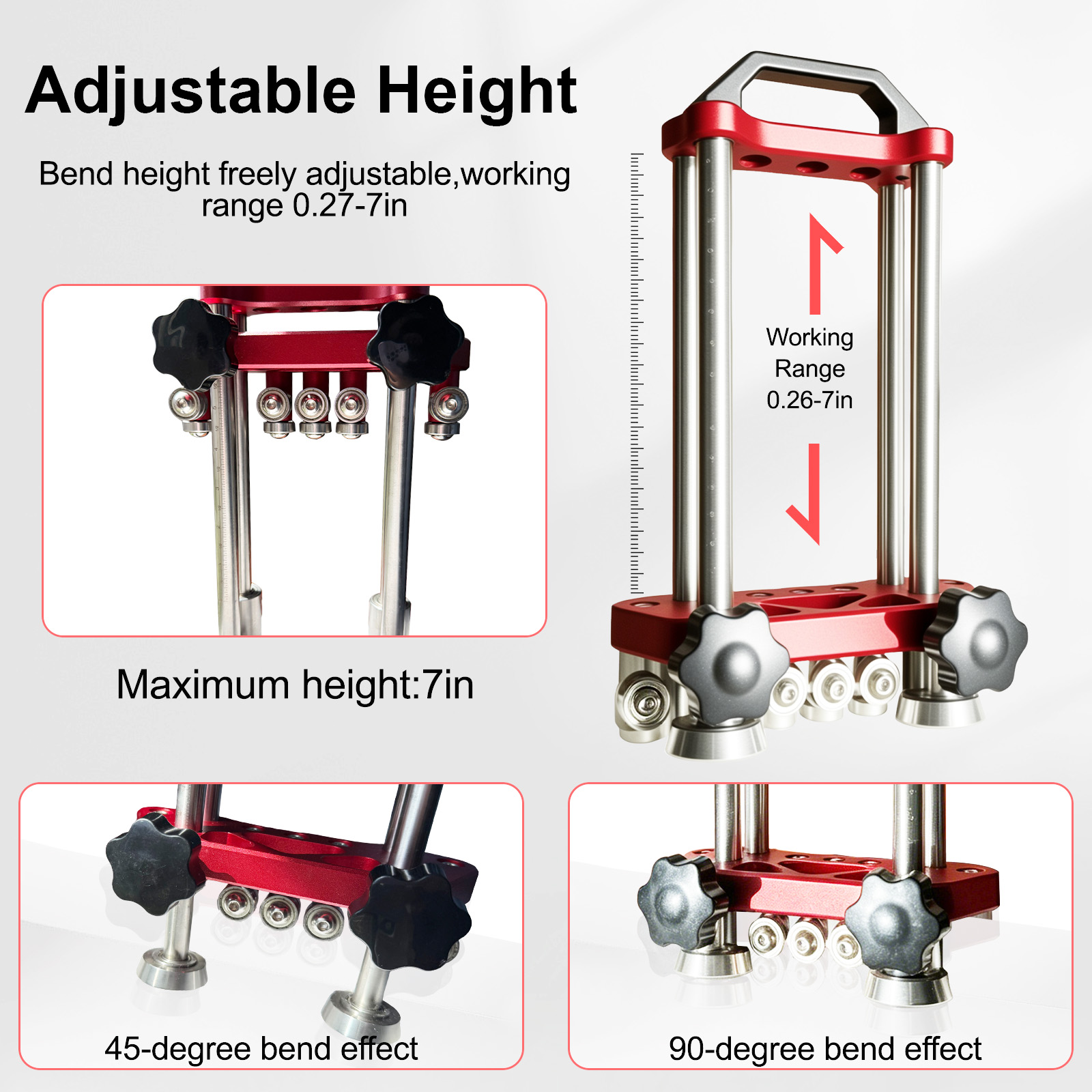 7 in Portable Sheet Metal Roller view 3
