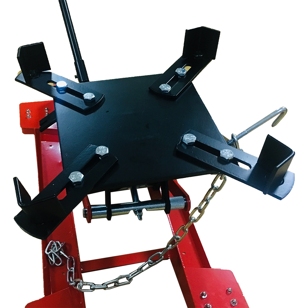 1100Lb 0.5 Ton Low Profile Transmission Hydraulic Jack Auto Shop Repair Low Lift view 6