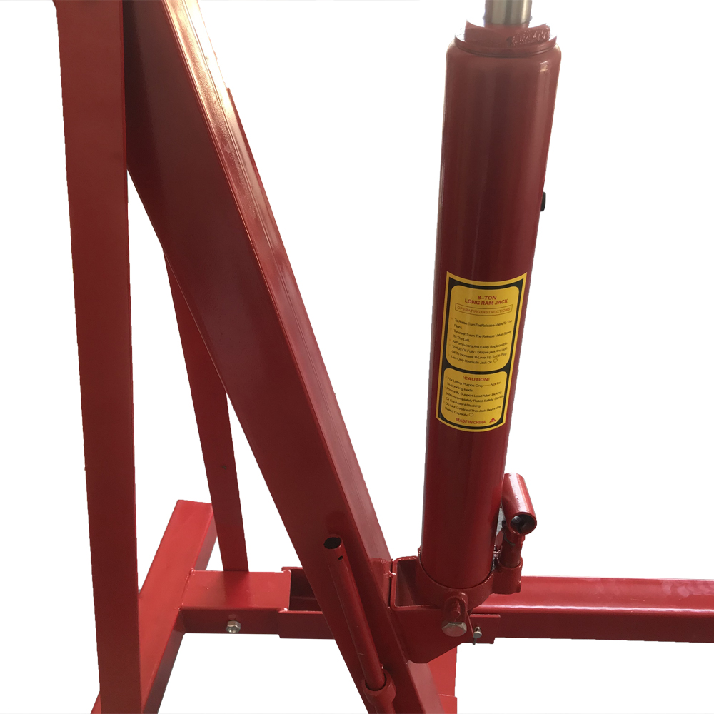 2 TON Engine Motor Hoist Cherry Picker Shop Crane Lift Red view 8