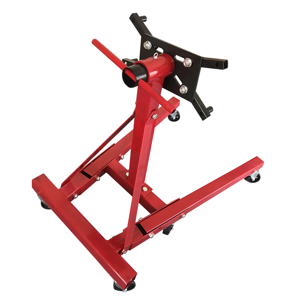 2000 lb Folding Engine Stand with 360° Rotating Mounting Head view 3