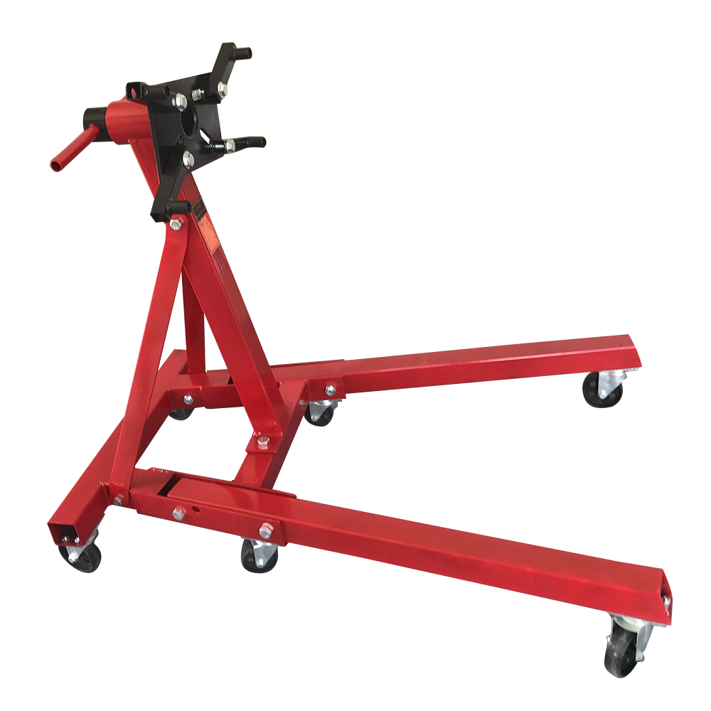 2000 lb Folding Engine Stand with 360° Rotating Mounting Head view 4