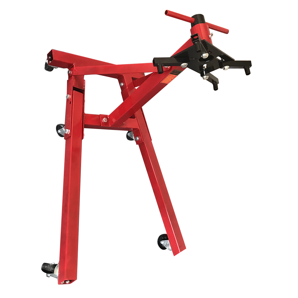2000 lb Folding Engine Stand with 360° Rotating Mounting Head view 5