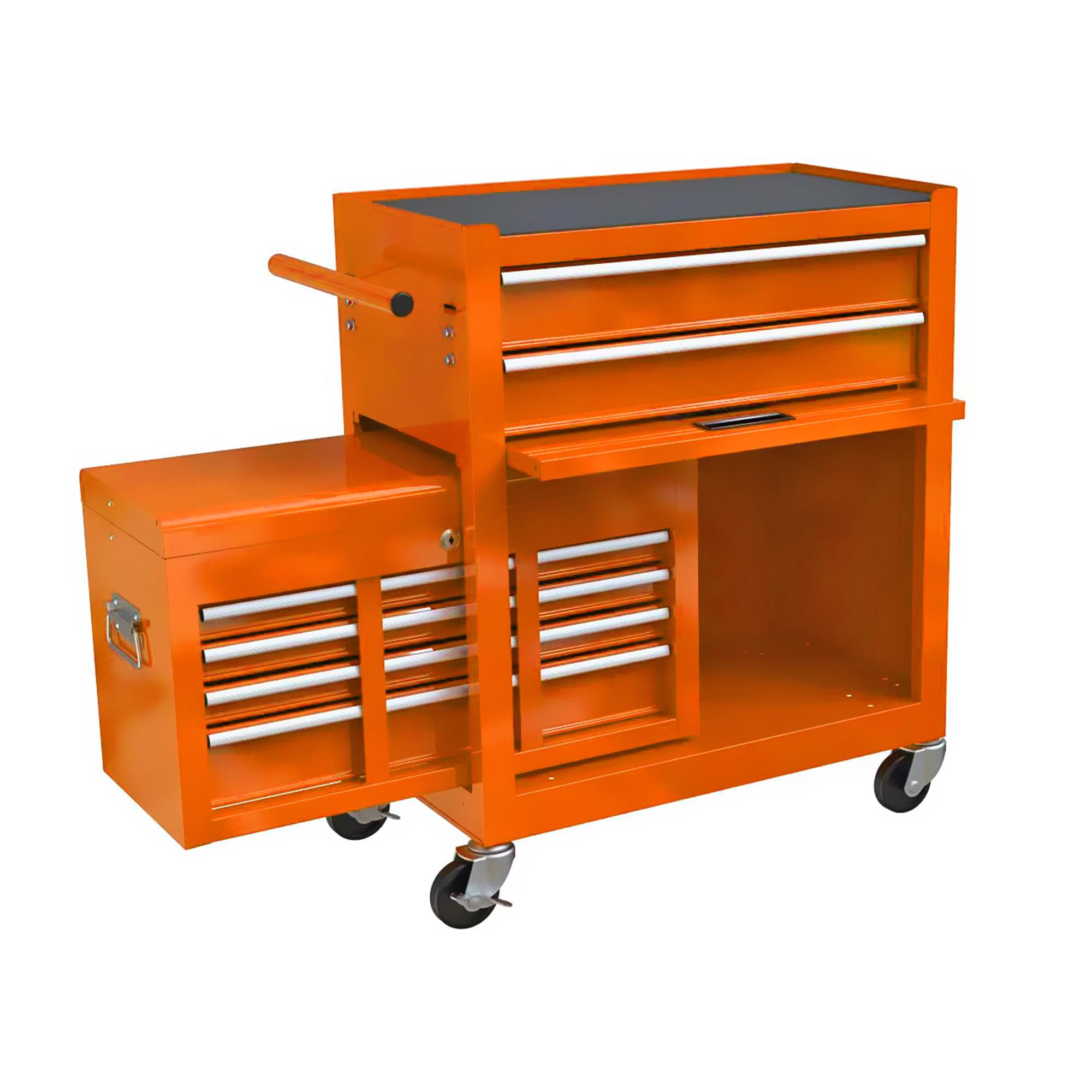 8-Drawer Rolling Tool Chest with Lockable Storage view 8