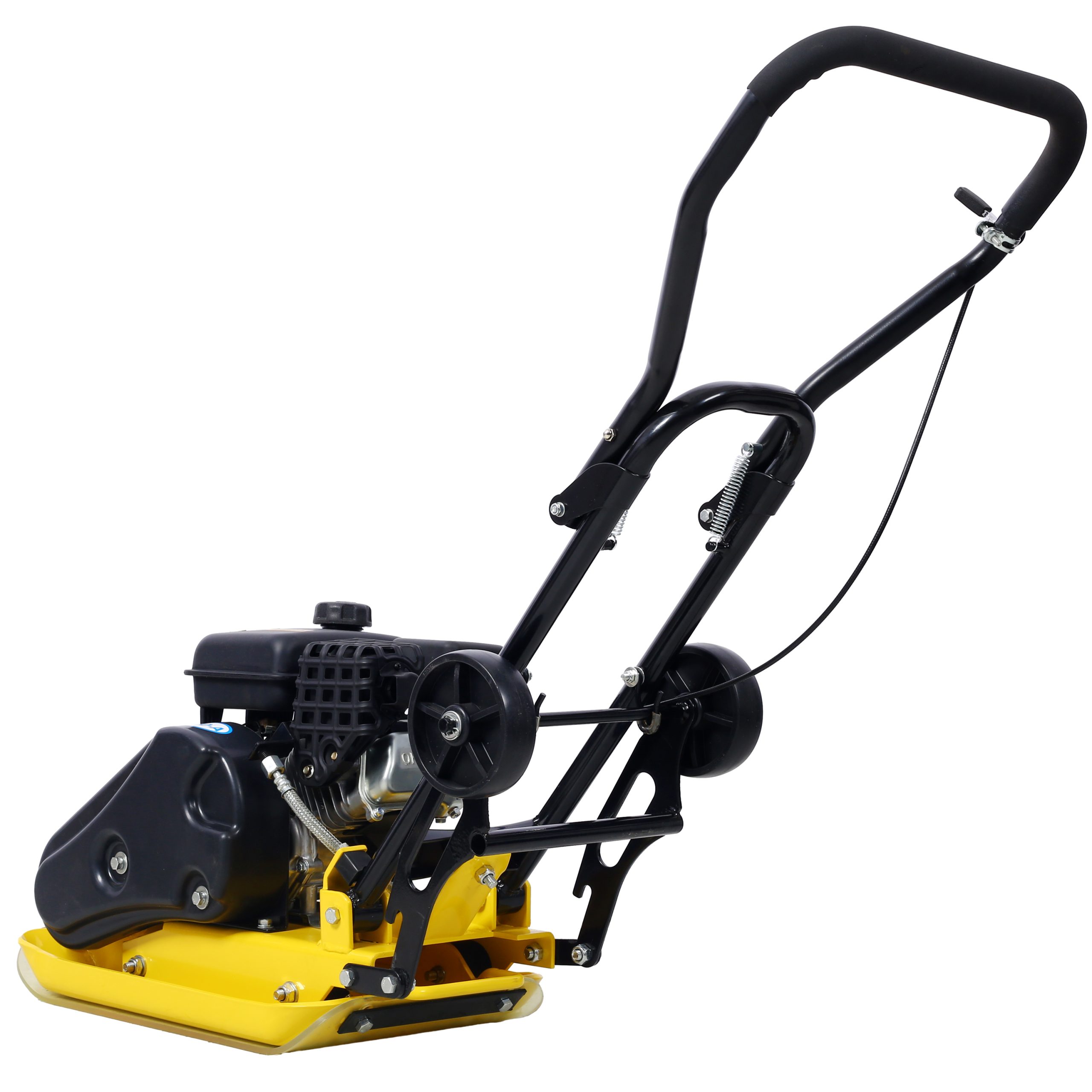 2.5HP Plate Compactor Gas 79.7cc 8200N Force Construction Concrete Tamper Machine Power Paver view 8