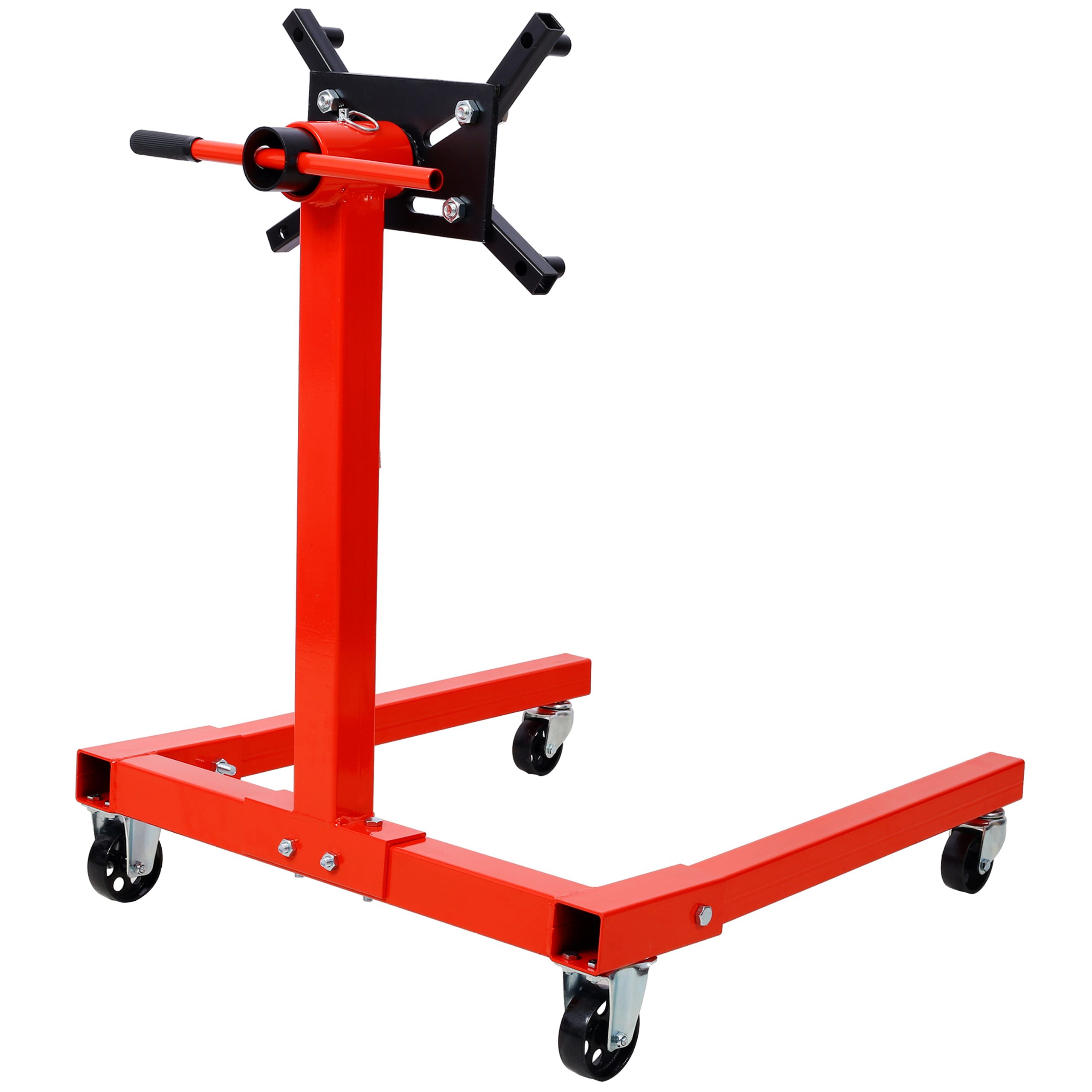 Engine Stand, 1500 LBS Motor Stand with 4 Wheels, 360 Degree Rotating Head & 4 Adjustable Arms view 1