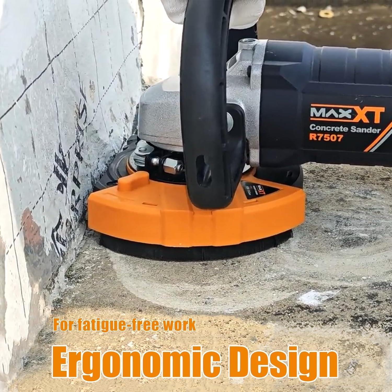 1,500W Variable-Speed Concrete Surfacing Grinder view 3