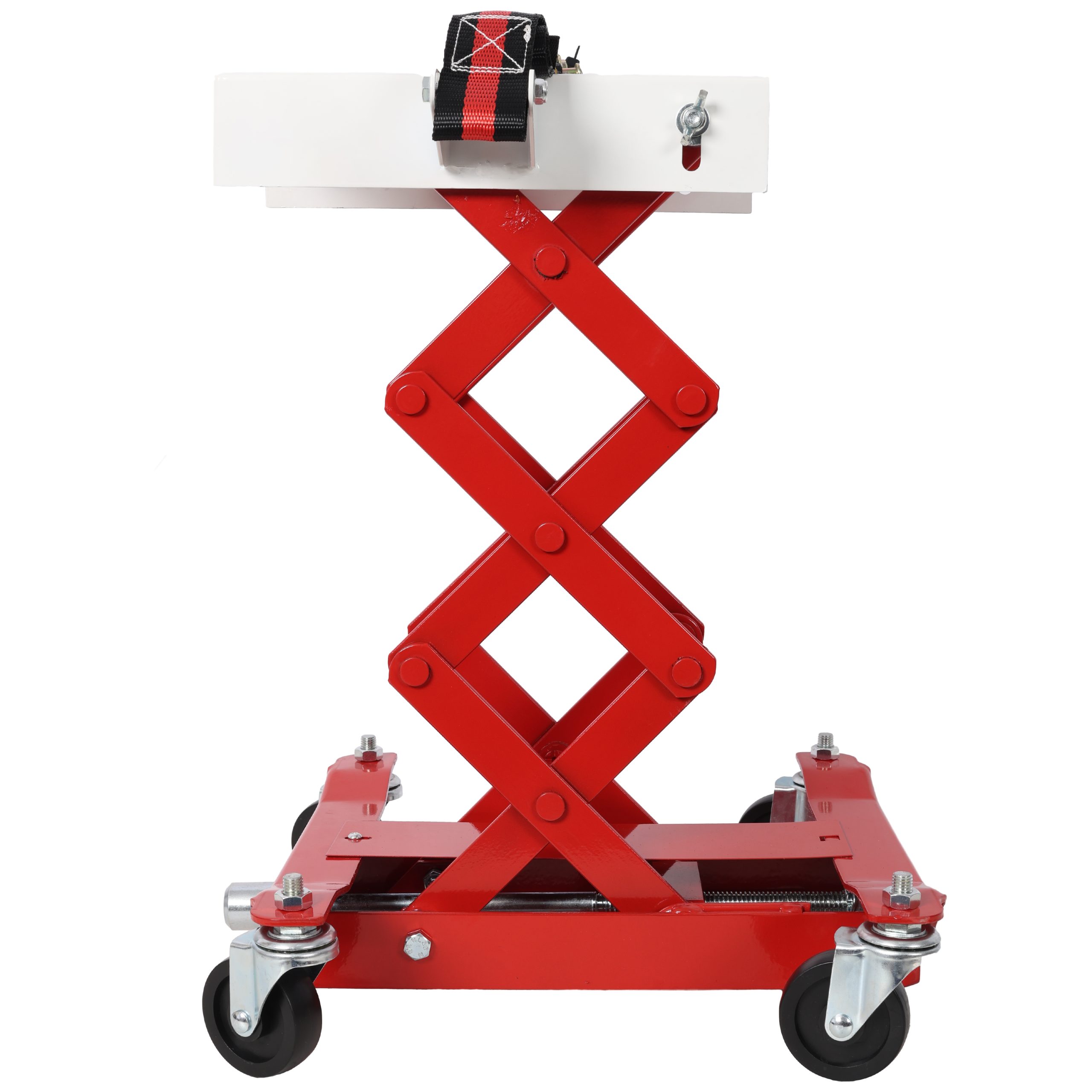 450 lb Low-Lift Transmission Jack with Safety Strap view 2