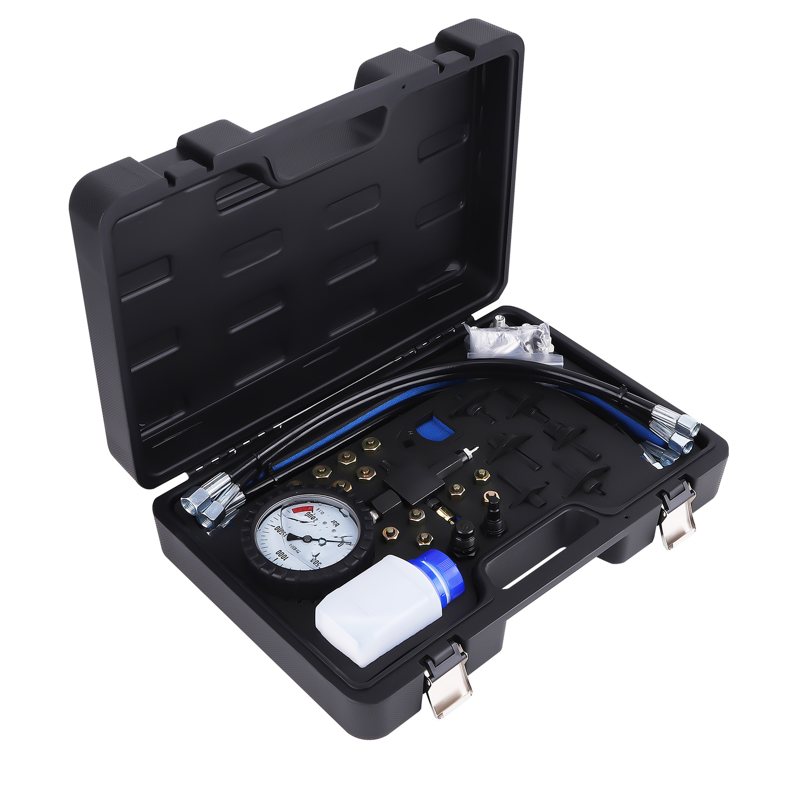 Common Rail Pressure Tester 2000BAR Diesel Engine Diagnostic Tool with 12 Plugs view 1