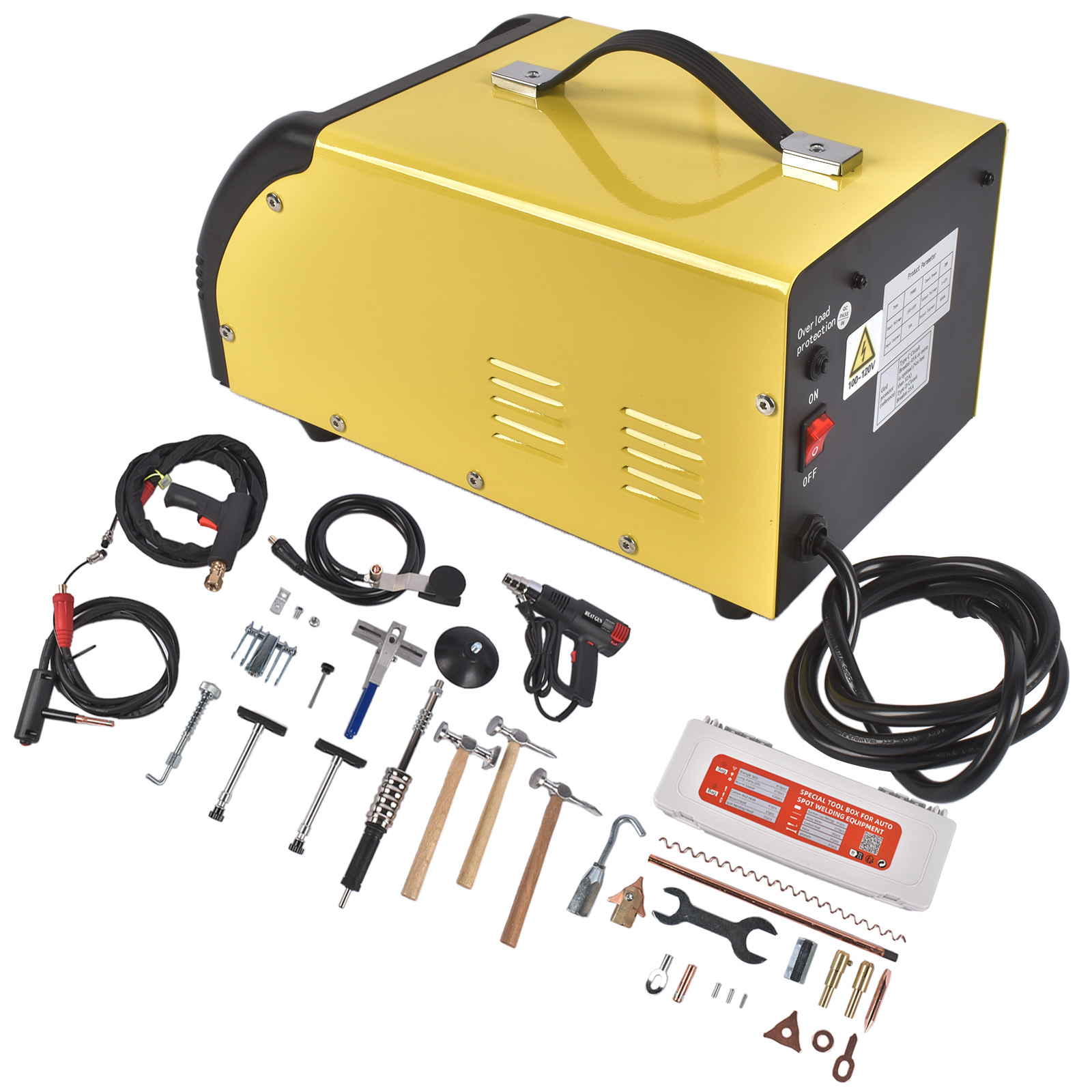 Dual Pro Stud Welder Professional 110V 5KW Welder with Auto/Manual Welding and 10 Modes for view 6