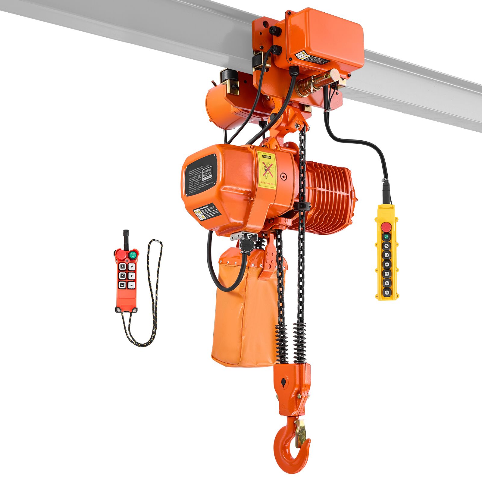 4400 Lbs Electric Chain Hoist, 20 Ft Lifting Height view 8