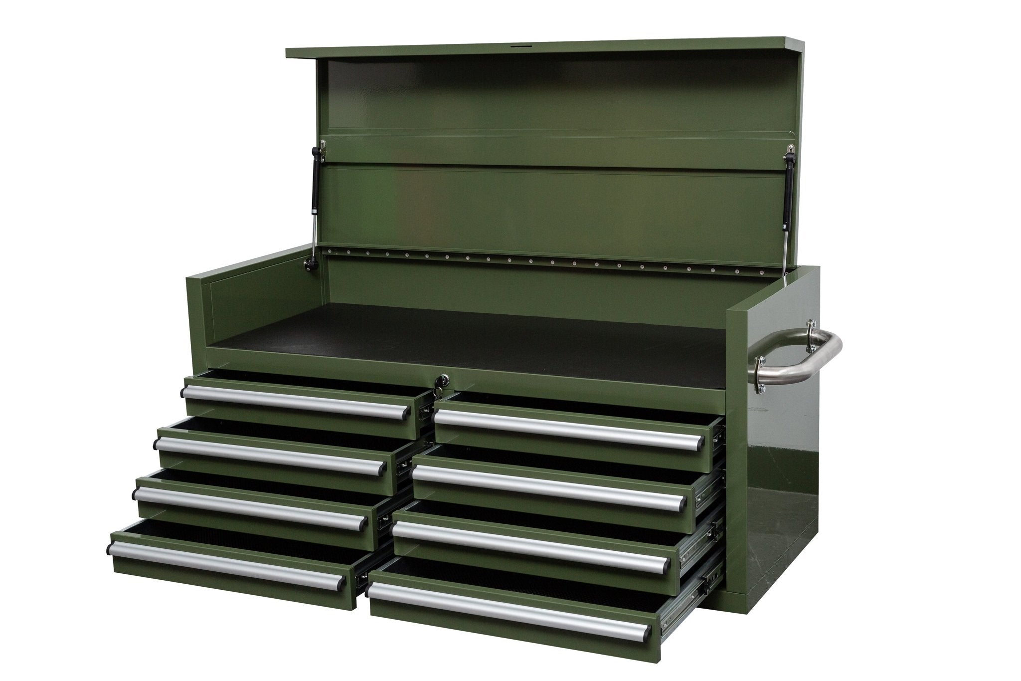 46″ Heavy-Duty 8-Drawer Upper Tool Chest – Steel Workshop Storage Cabinet view 6