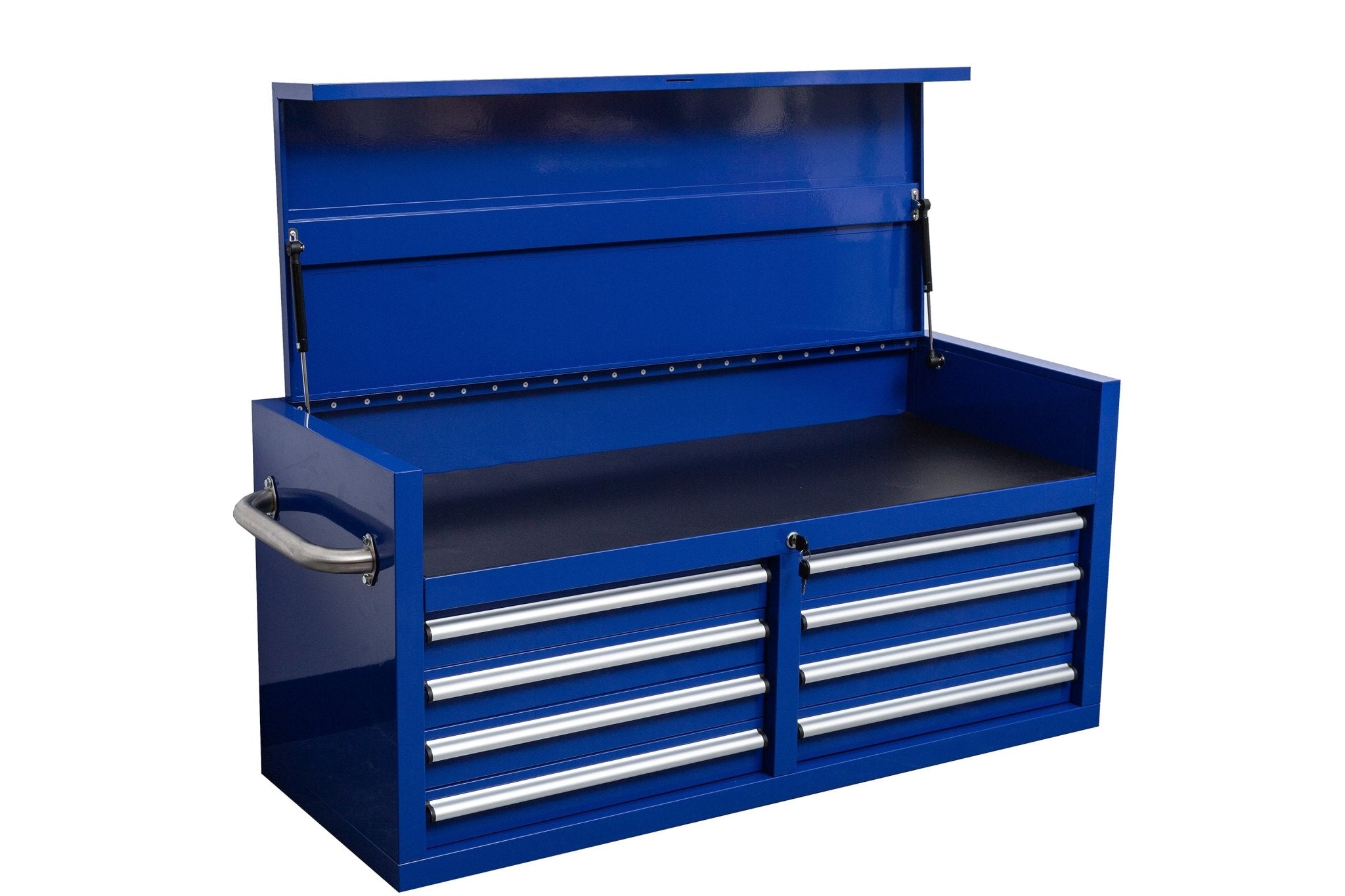 46″ Heavy-Duty 8-Drawer Upper Tool Chest – Steel Workshop Storage Cabinet view 2