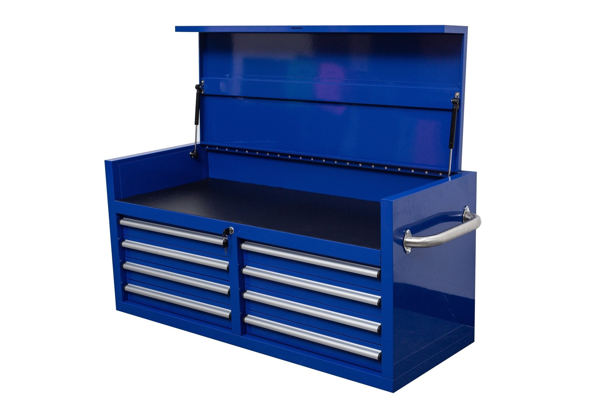 46″ Heavy-Duty 8-Drawer Upper Tool Chest – Steel Workshop Storage Cabinet view 3