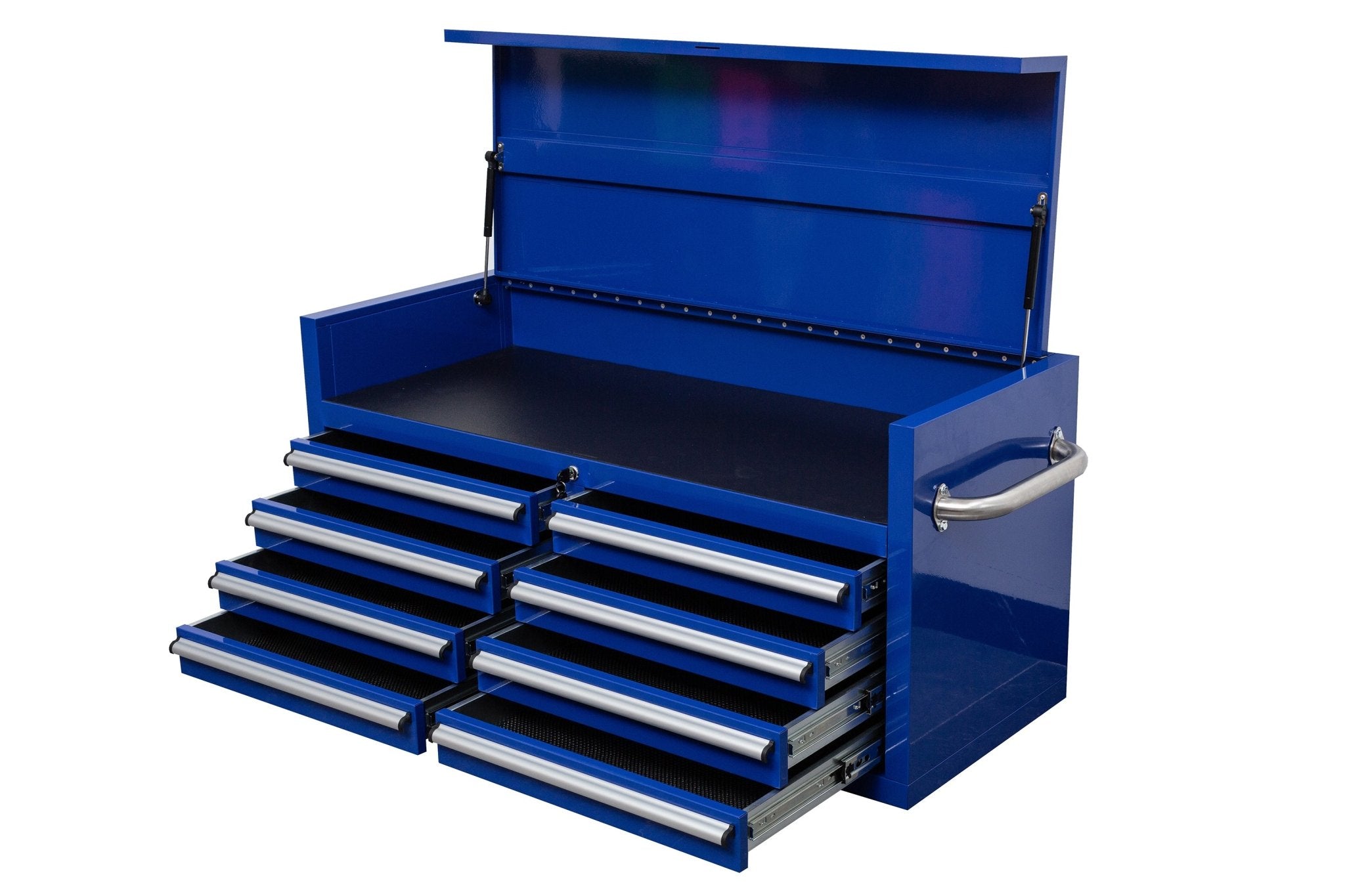 46″ Heavy-Duty 8-Drawer Upper Tool Chest – Steel Workshop Storage Cabinet view 4