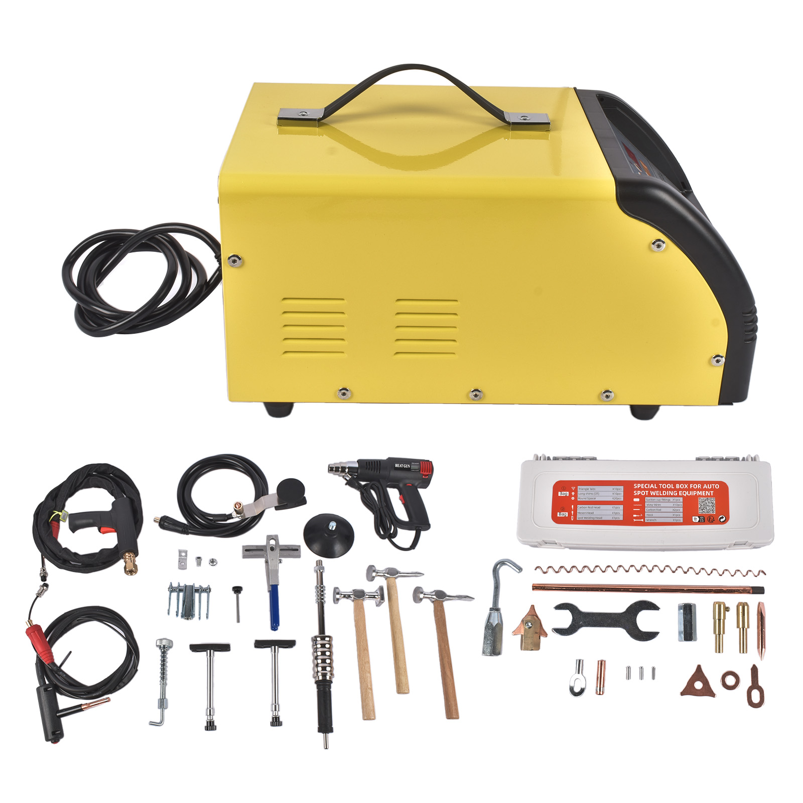 Dual Pro Stud Welder Professional 110V 5KW Welder with Auto/Manual Welding and 10 Modes for view 2