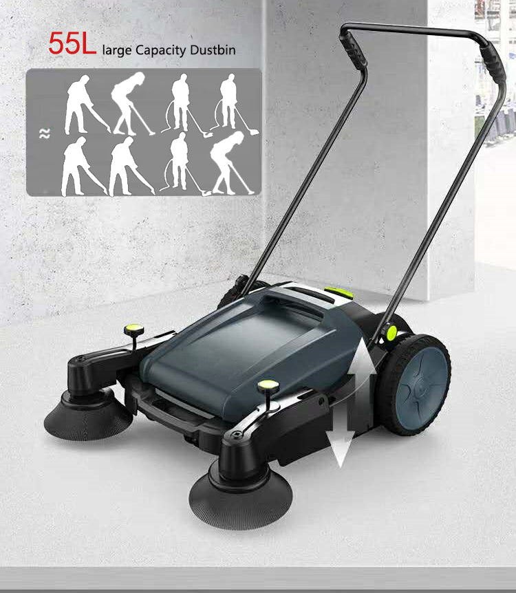55L Automatic Floor Sweeper – High Efficiency 3.28 ft Cleaning Width view 7