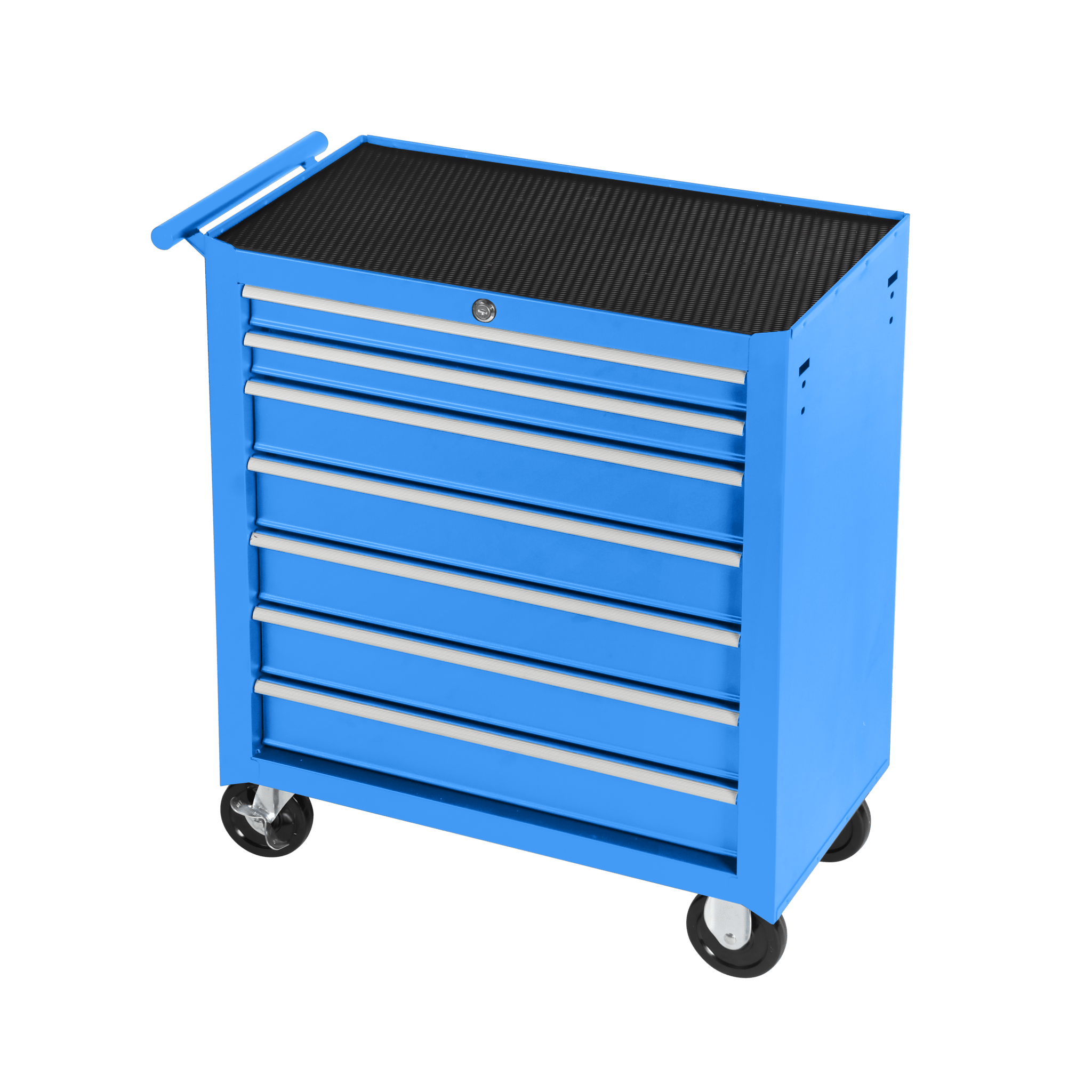 7 Drawer Garage Tool Cabinet Heavy Duty Steel Rolling Storage with Casters 31307 view 3