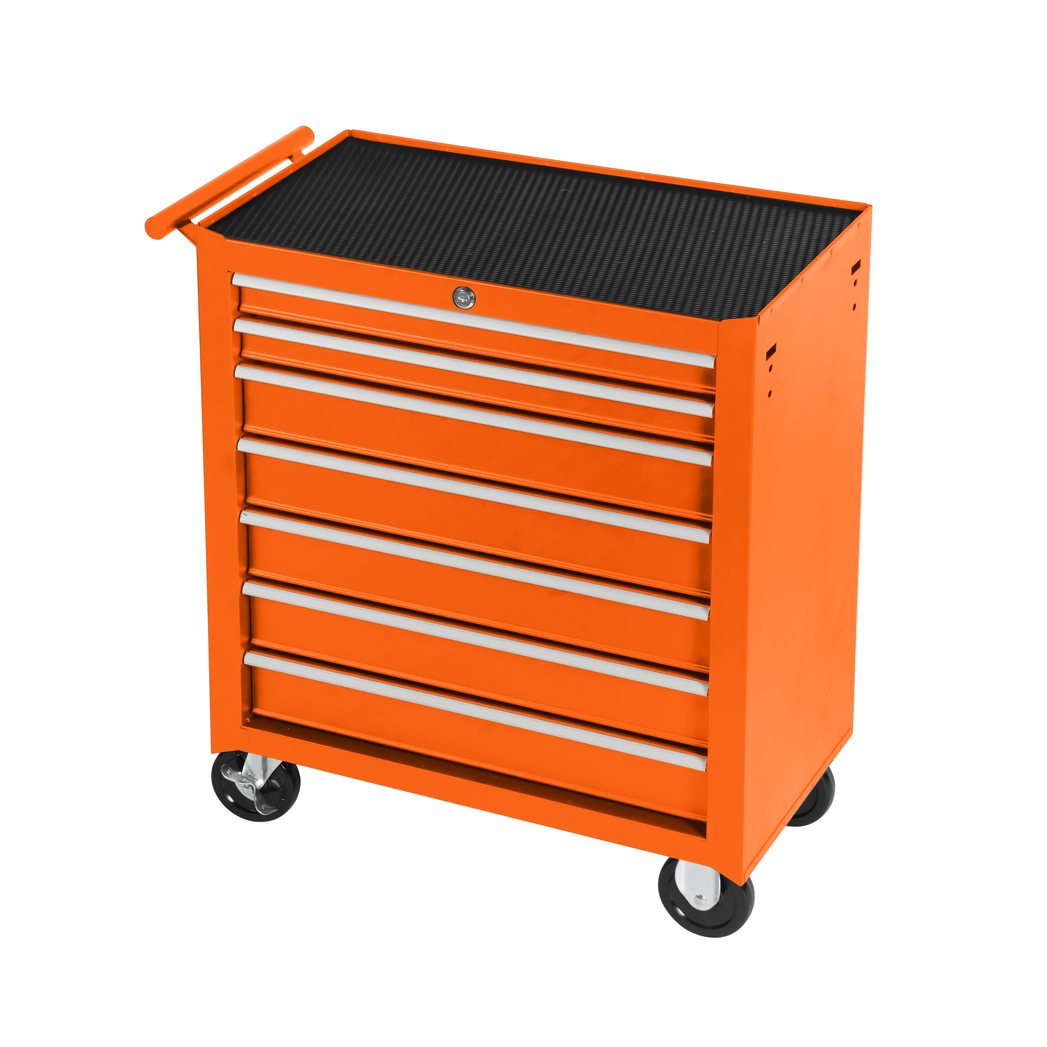 7 Drawer Garage Tool Cabinet Heavy Duty Steel Rolling Storage with Casters 31307 view 4