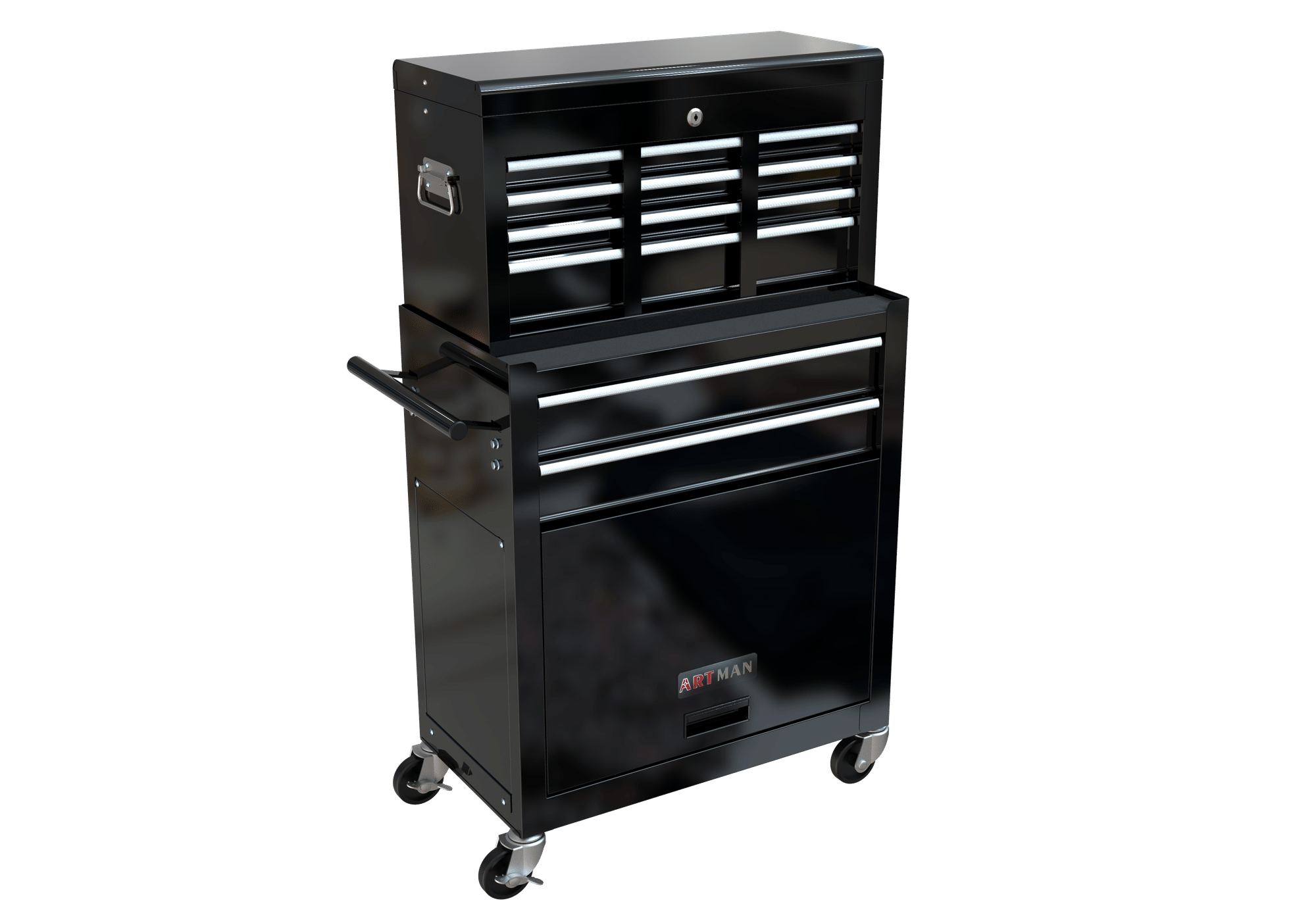 8-Drawer Tool Chest High Capacity Rolling Tool Chest with Wheels and Drawers Rolling Tool Box view 6