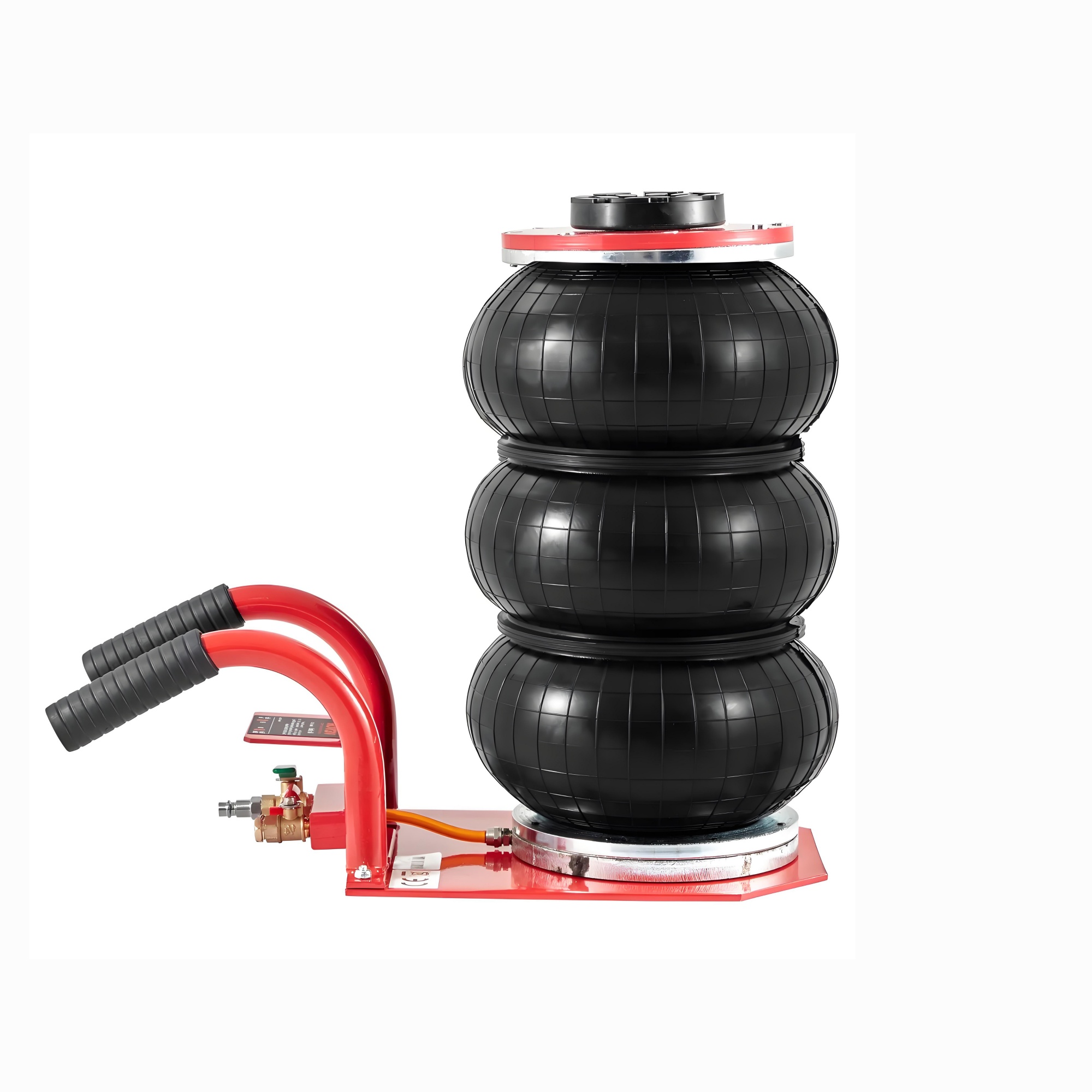 3 Ton/6600 lbs Triple Bag Air Jack with Six Steel Pipes view 1