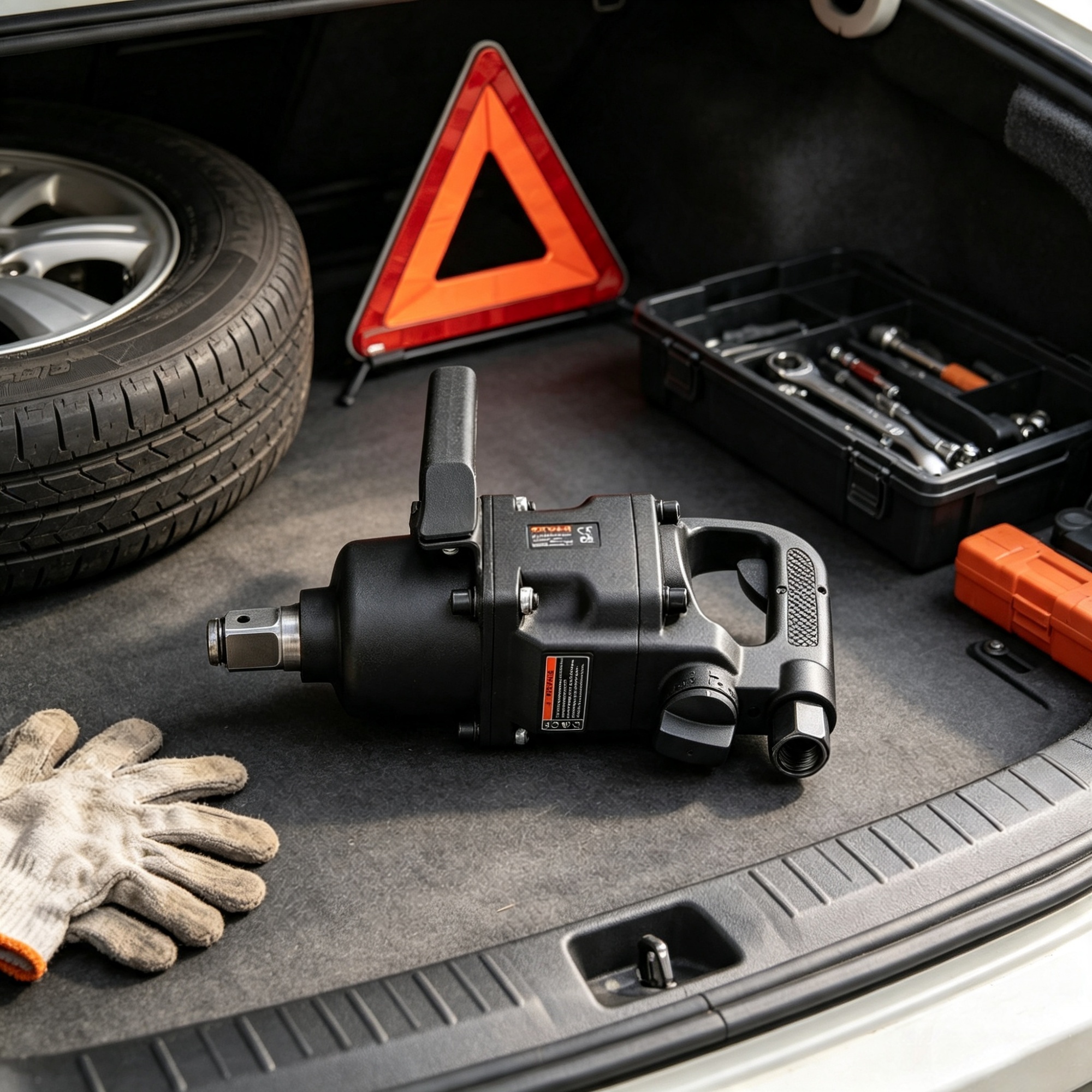 1 in Heavy-Duty Pneumatic Impact Wrench view 2
