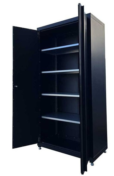 Deluxe Heavy-Duty Tool Cabinet Garage Storage Organizer Black Stainless Steel view 6