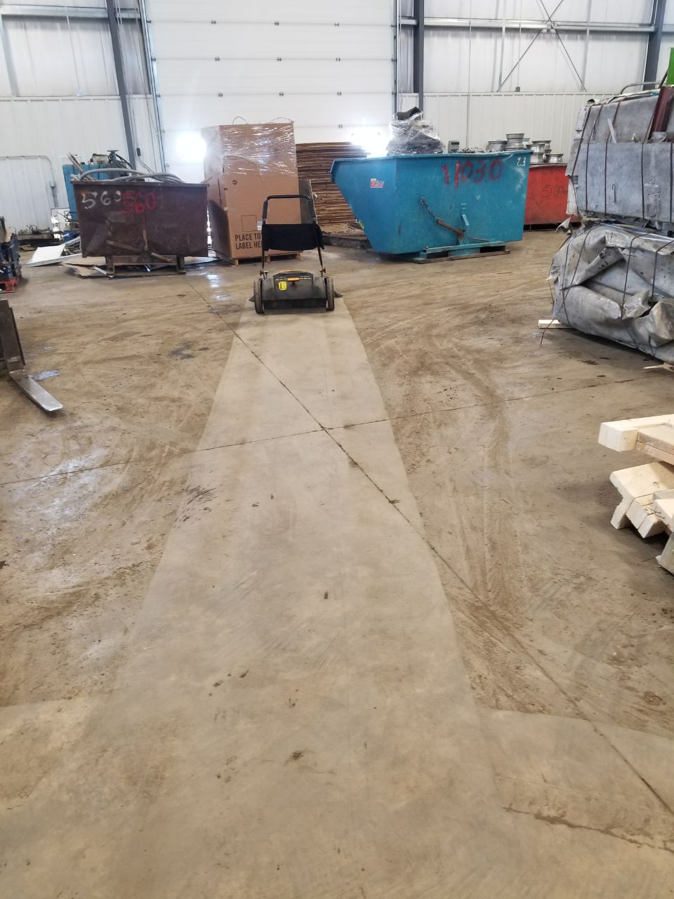 Automatic Walk-Behind Floor Sweeper – 40,000 sq ft/hr Industrial Cleaner JL950S view 8