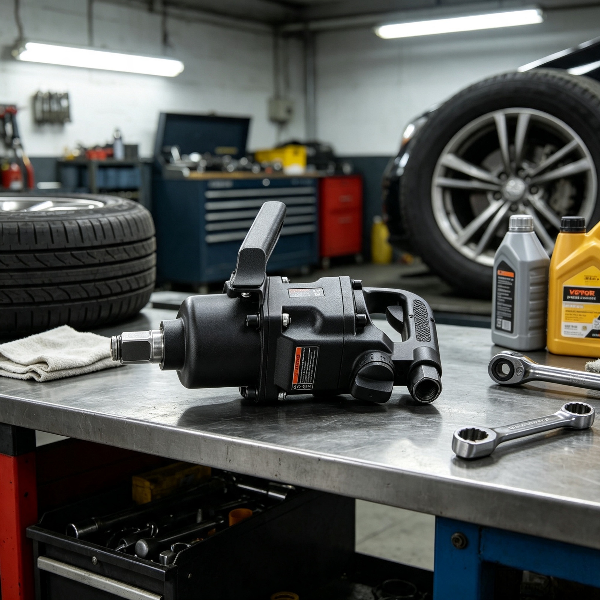 1 in Heavy-Duty Pneumatic Impact Wrench view 4