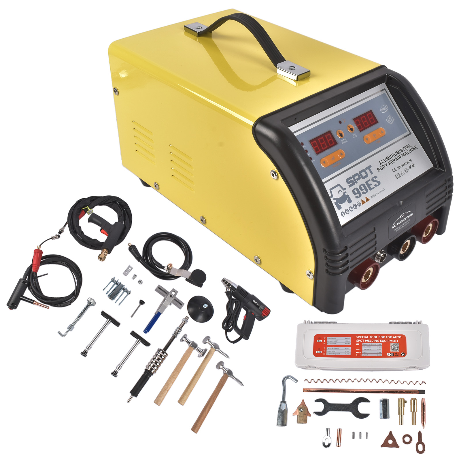 Dual Pro Stud Welder Professional 110V 5KW Welder with Auto/Manual Welding and 10 Modes for view 4
