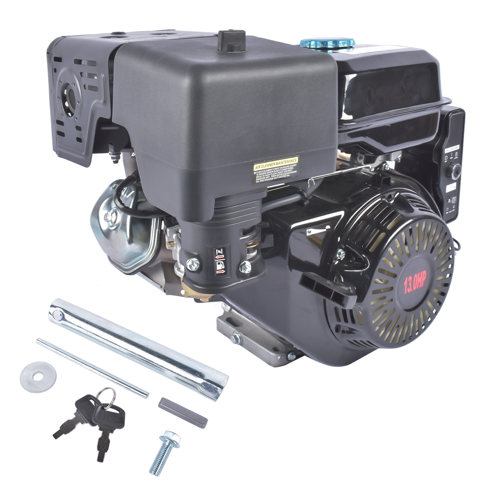 13 HP Electric-Start Horizontal-Shaft Gas Engine view 4