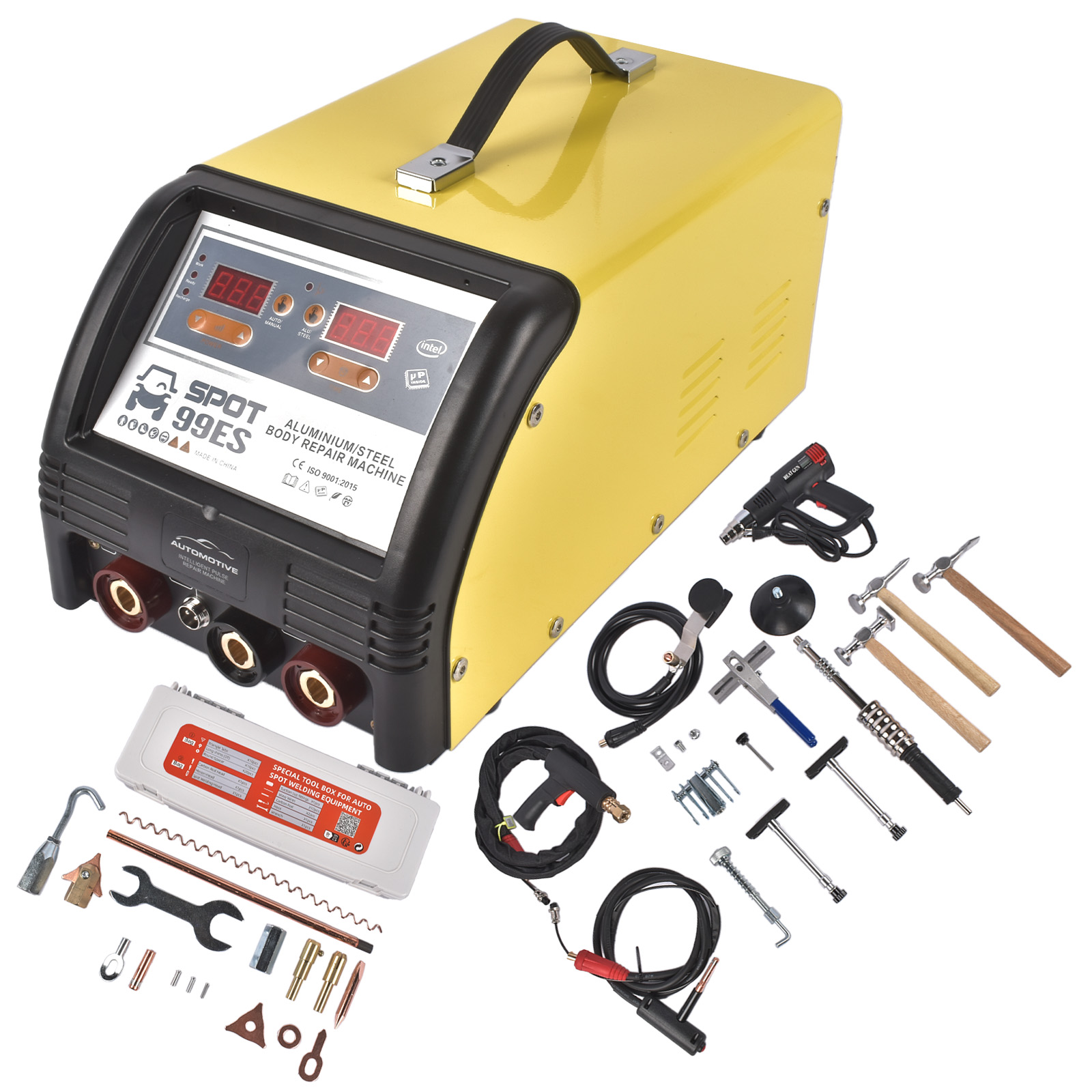 Dual Pro Stud Welder Professional 110V 5KW Welder with Auto/Manual Welding and 10 Modes for view 5