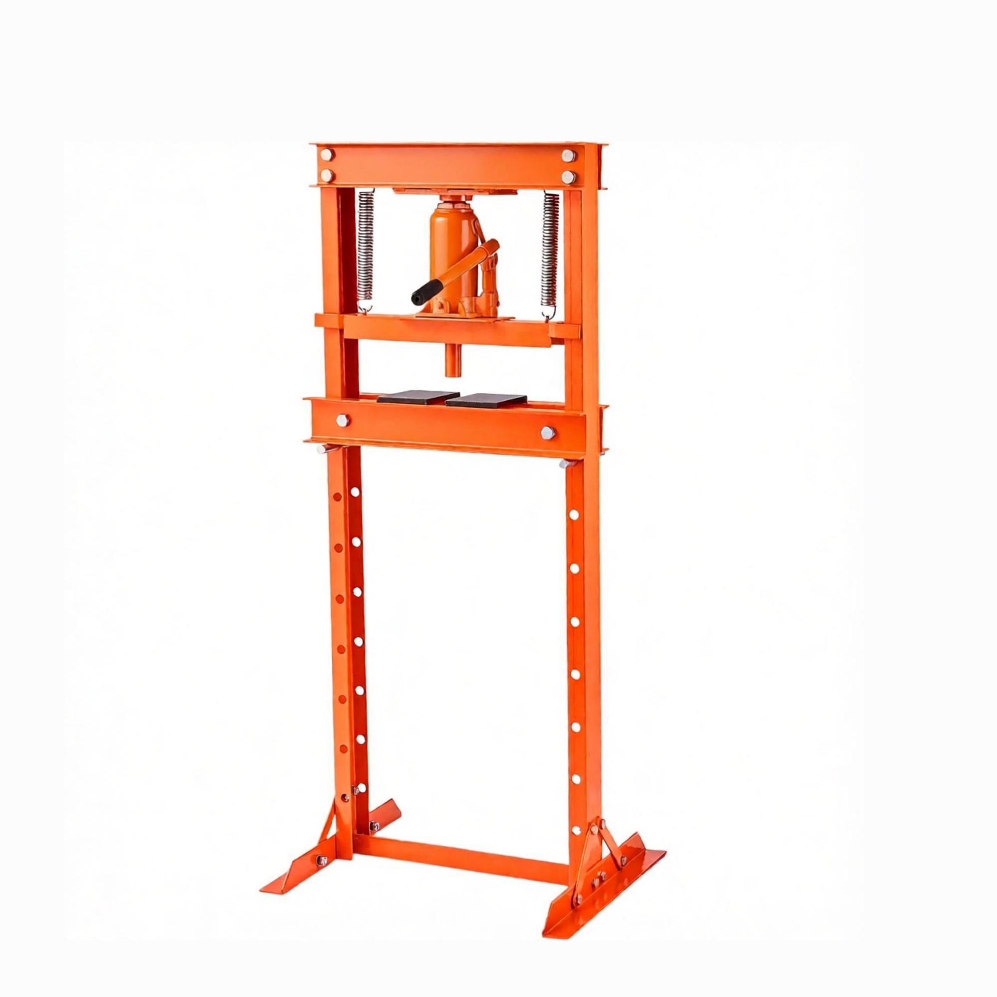 12 Ton H-Frame Hydraulic Shop Press, Adjustable Floor Press with Plates for Garage & Workshop view 1