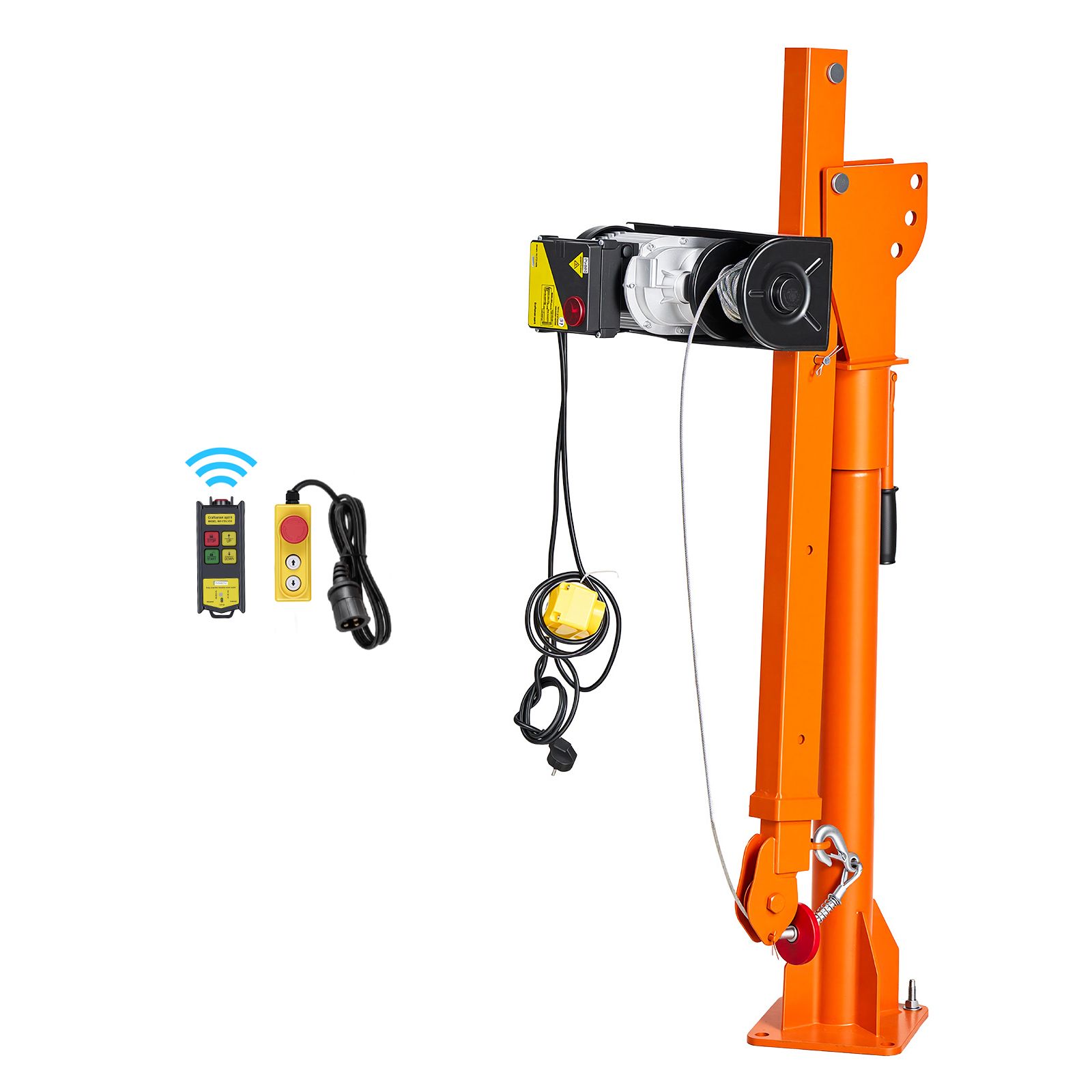 Electric Truck Crane, 1100 Lbs Pickup Truck Crane with PA800 Electric Hoist view 1