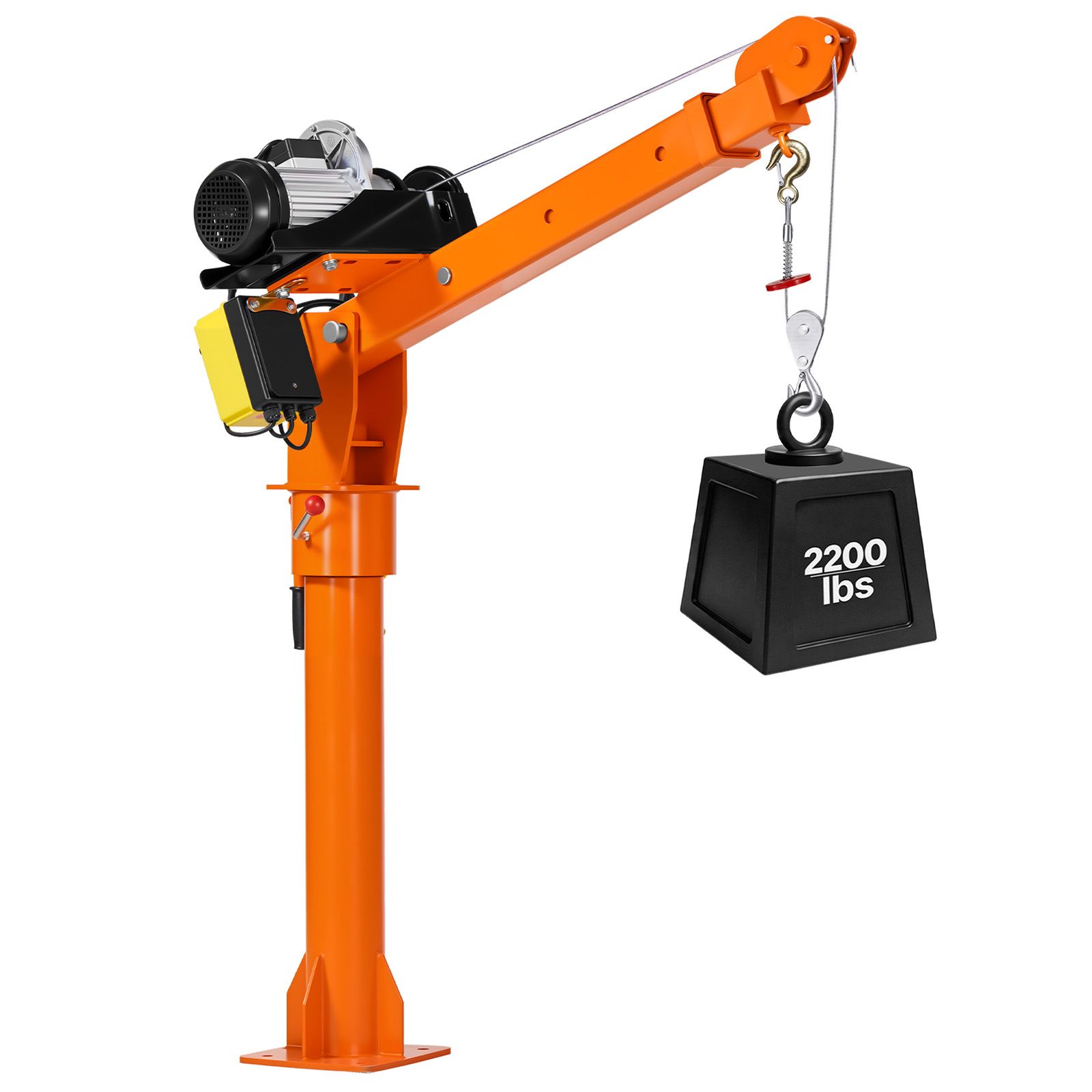 Electric Truck Crane, 2200 Lbs Pickup Truck Crane with 2200 LBS Electric Hoist view 8