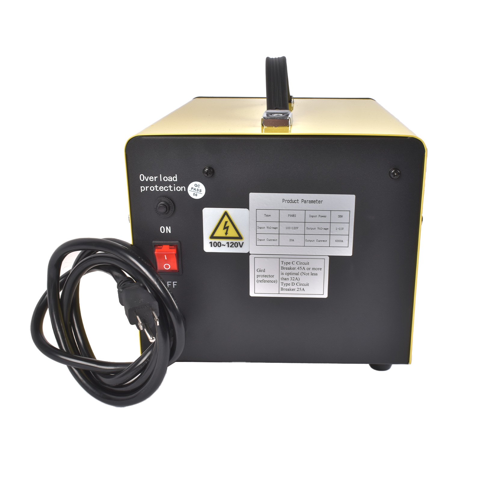 Dual Pro Stud Welder Professional 110V 5KW Welder with Auto/Manual Welding and 10 Modes for view 1