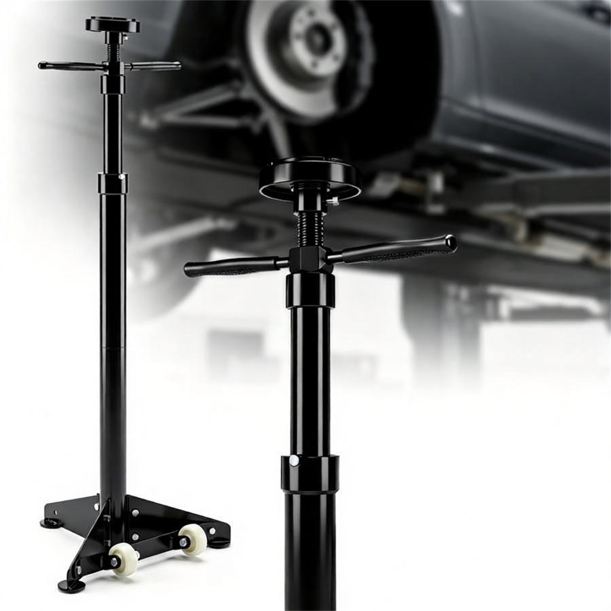 1,654 lb Adjustable Underhoist Support Stand view 5