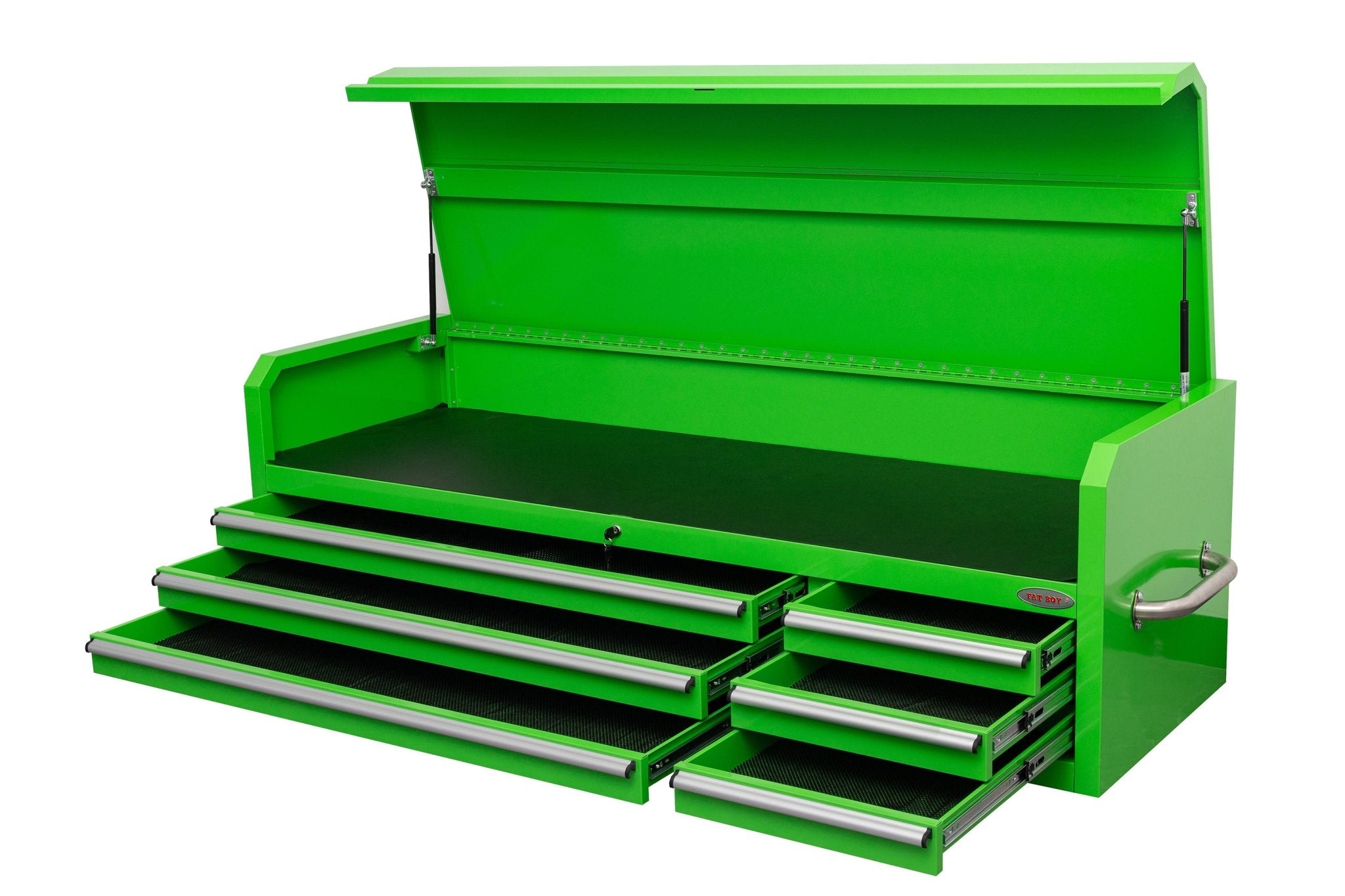Fatboy 72″ Upper Tool Chest – Heavy-Duty 6 Drawer Steel Tool Storage Cabinet with Flip-Up Lid view 4
