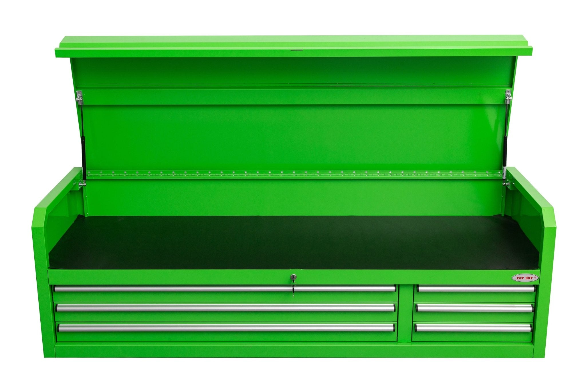 Fatboy 72″ Upper Tool Chest – Heavy-Duty 6 Drawer Steel Tool Storage Cabinet with Flip-Up Lid view 3