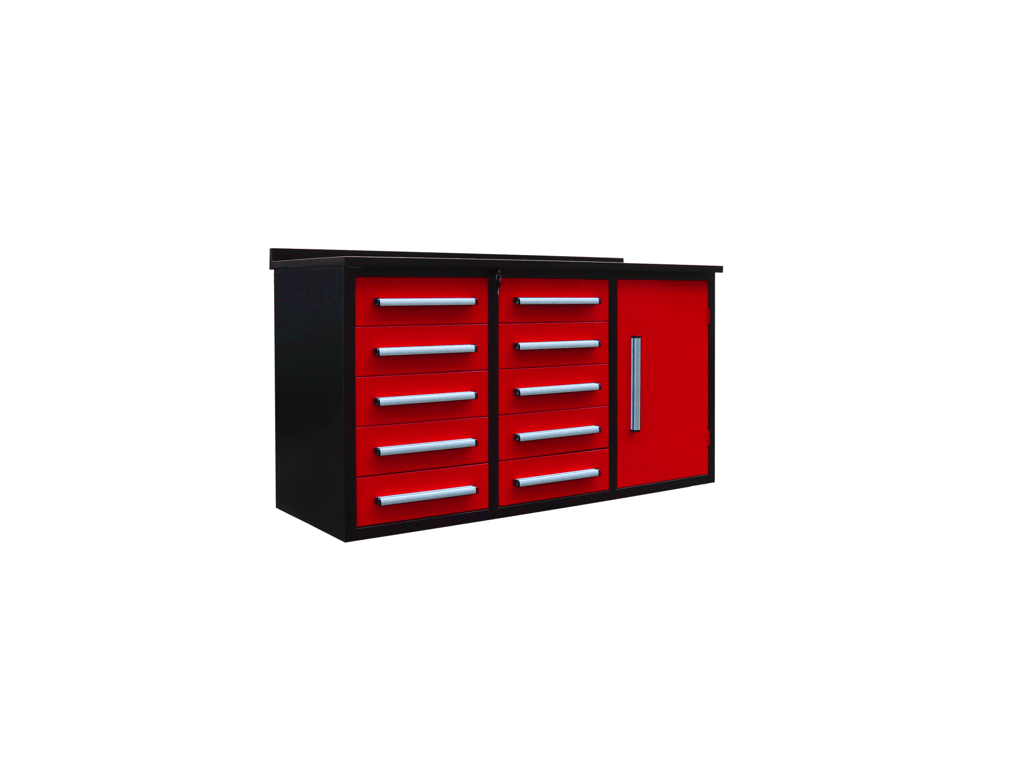 Heavy-Duty 5.5FT Steel Workbench – 10 & 15 Drawer Tool Bench with Locks & EVA Liners view 7