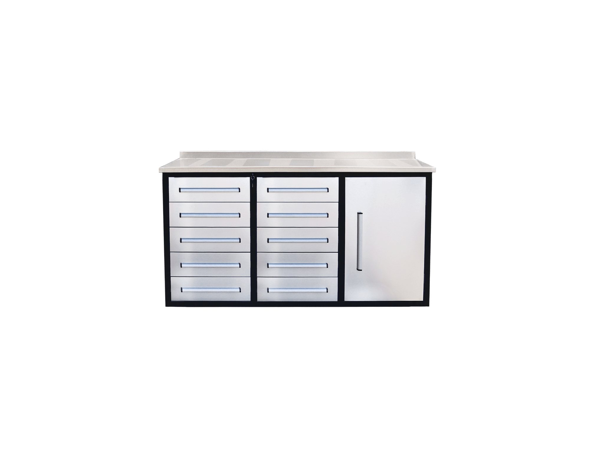 Heavy-Duty 5.5FT Steel Workbench – 10 & 15 Drawer Tool Bench with Locks & EVA Liners view 4