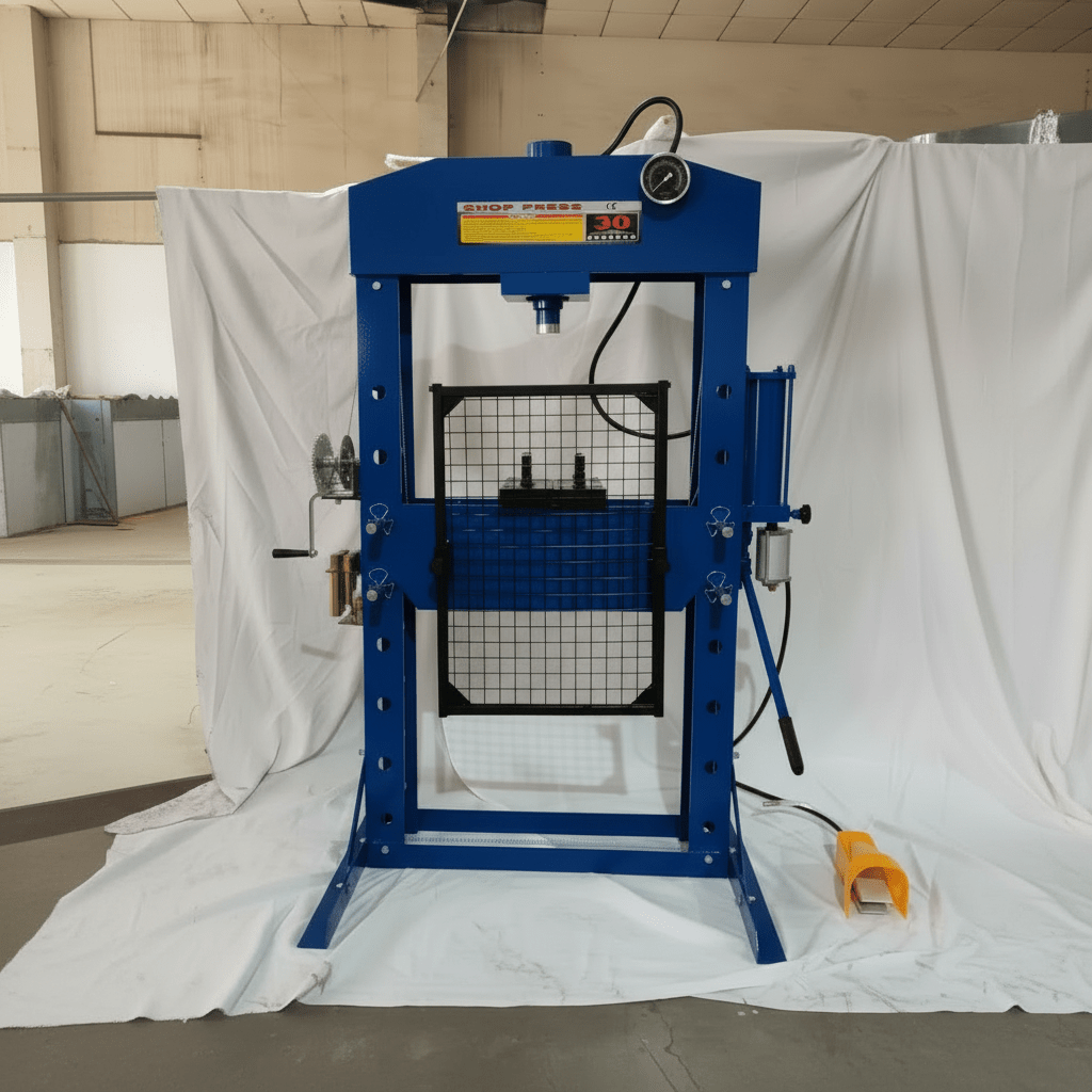 SIEBEL Air & Hydraulic Shop Press | Heavy-Duty Industrial Machine view 6