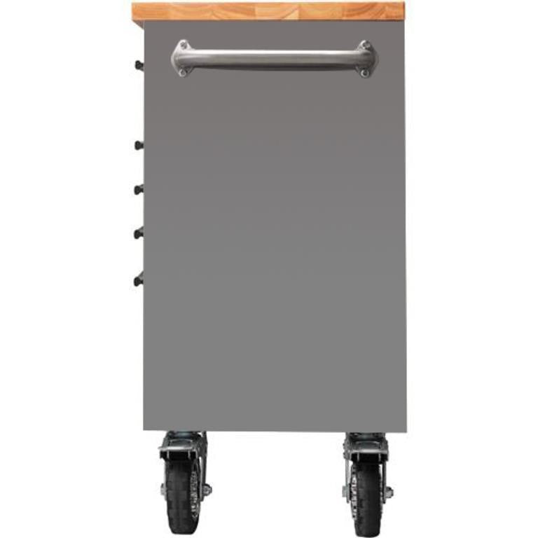 61-Inch Stainless Steel 9-Drawer Tool Chest with Power Strip HTC6109W view 4