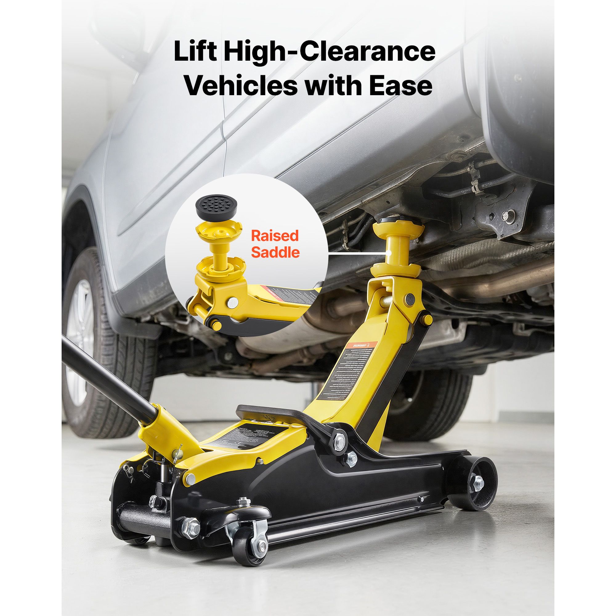 Low Profile Floor Jack, 2.5 Ton (5512 Lbs) Capacity view 3