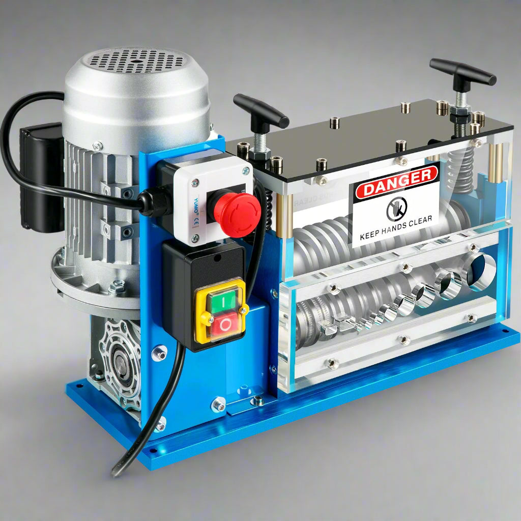 11-Channel Automatic Wire Stripping Machine – Strips.06″ to 1.5″ Cables 215543 view 1