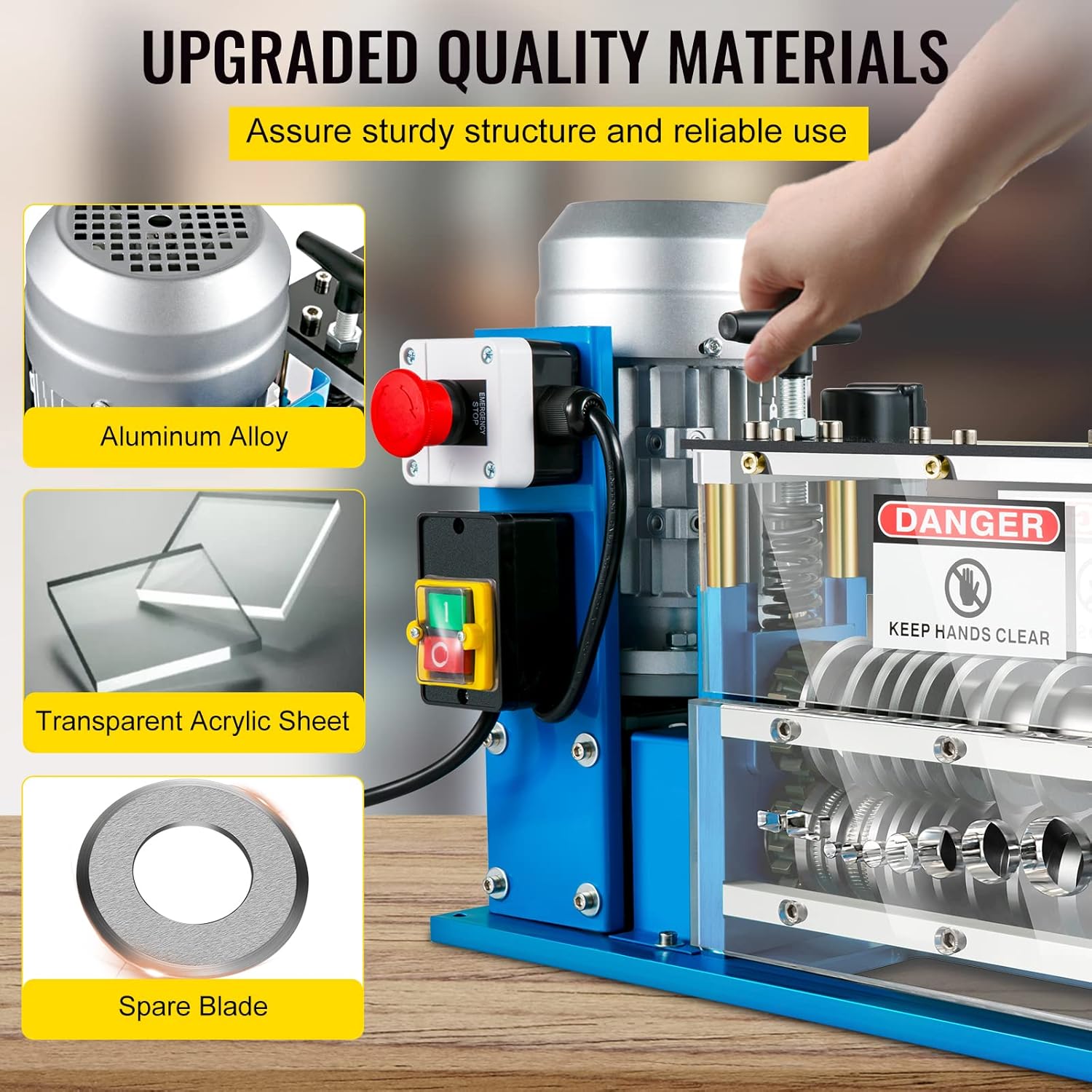 11-Channel Automatic Wire Stripping Machine – Strips.06″ to 1.5″ Cables 215543 view 5