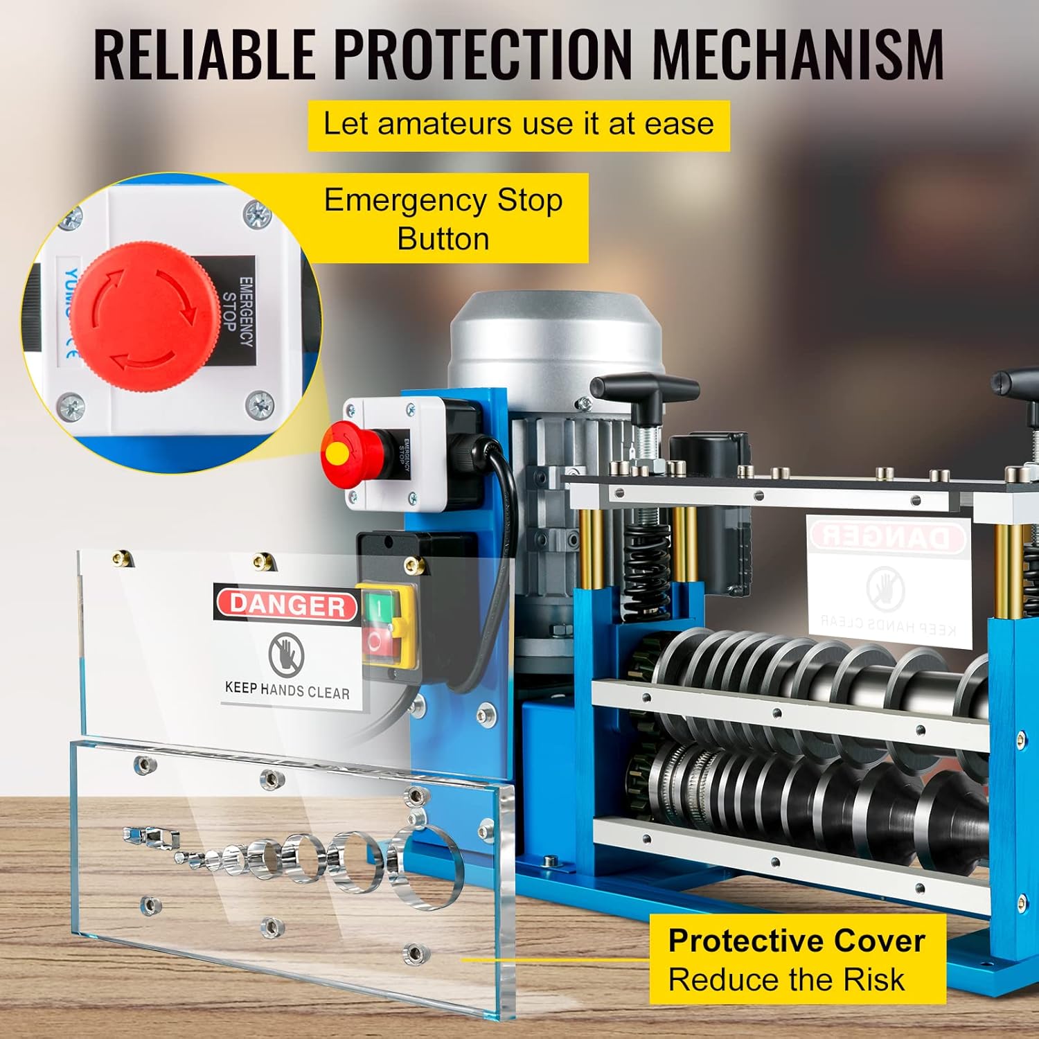 11-Channel Automatic Wire Stripping Machine – Strips.06″ to 1.5″ Cables 215543 view 3