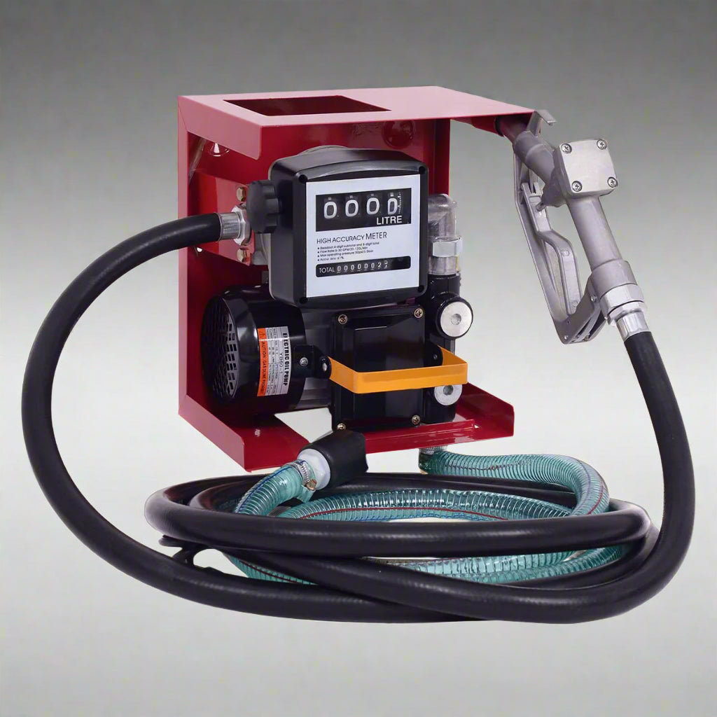 110V Diesel Fuel Transfer Pump with Digital Meter – 60L/Min Flow Rate view 6
