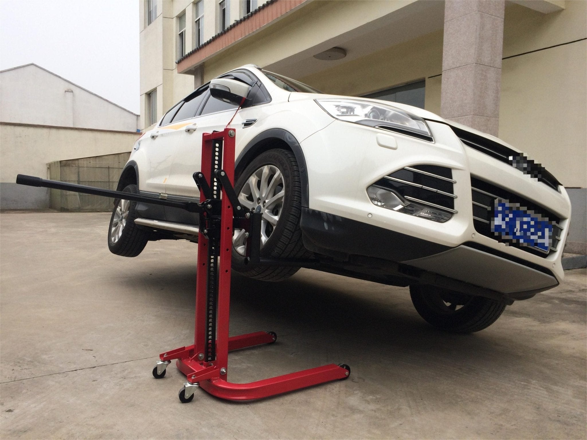 2-in-1 Garage Wheel Jack Lift – Heavy Duty 1800 lbs Capacity, Hydraulic Tire Dolly & Car Positioning Jack 415210